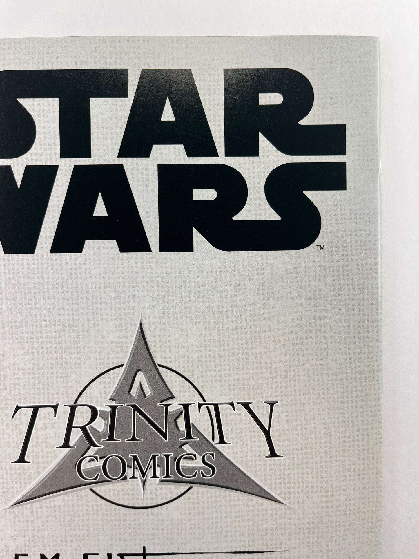 Star Wars #26 2nd Printing Trinity Comics Erik M. Gist Black & White Virgin Variant (Oct 2022)