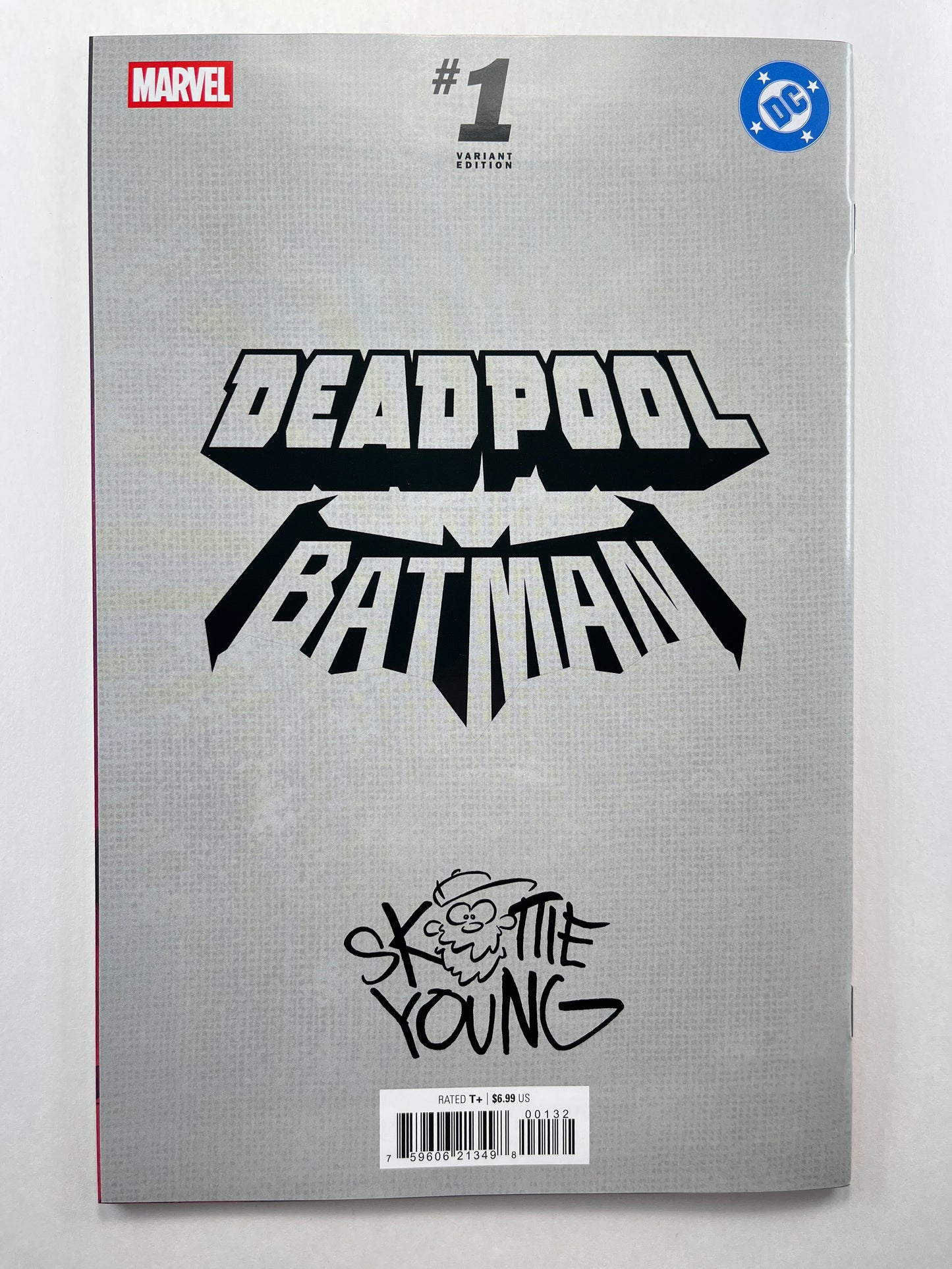 Marvel / DC: Deadpool / Batman #1 Skottie Young Webstore Variant (Nov 2025) (Signed by Skottie Young w/COA)