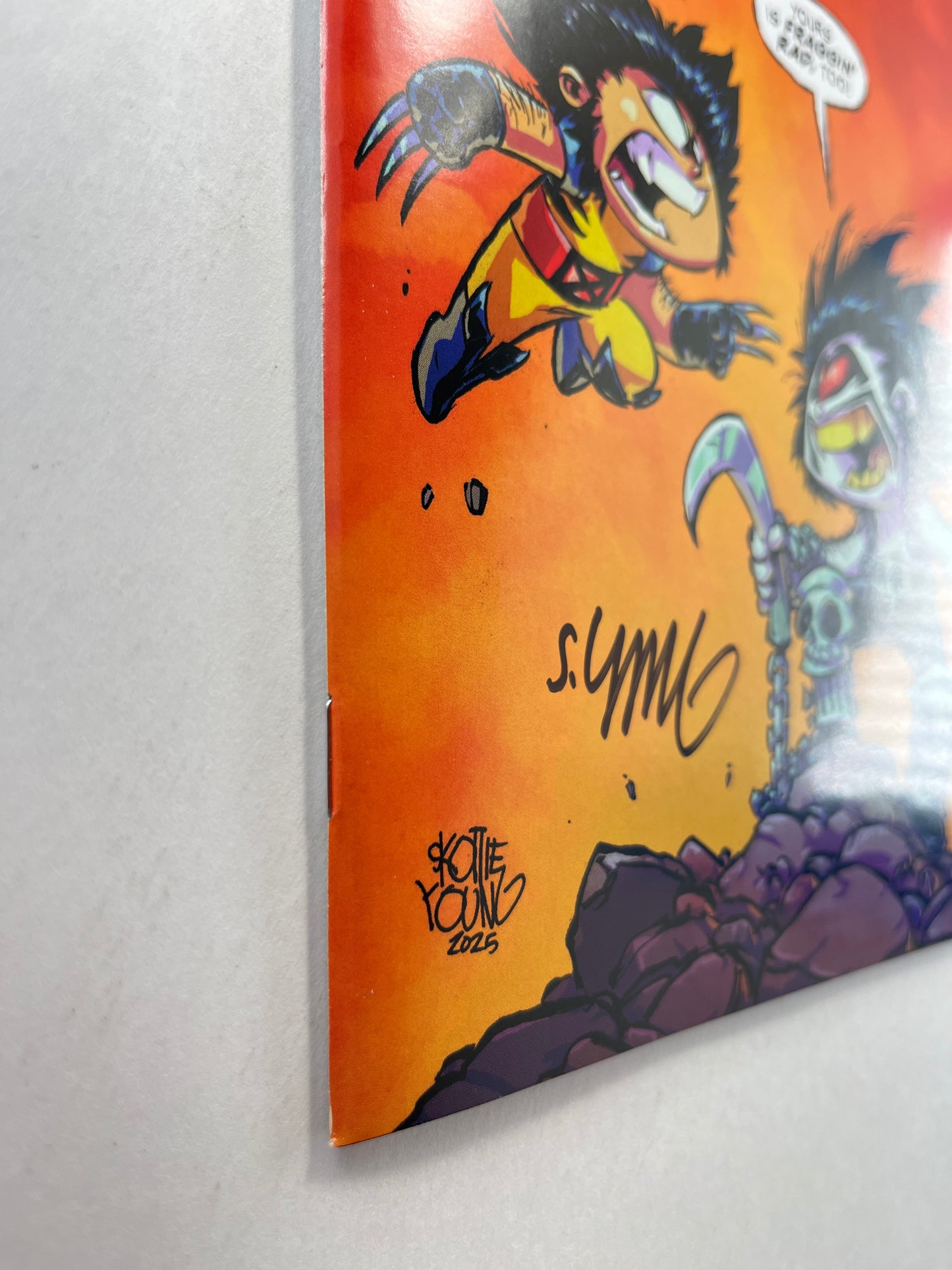 Marvel / DC: Deadpool / Batman #1 Skottie Young Webstore Variant (Nov 2025) (Signed by Skottie Young w/COA)