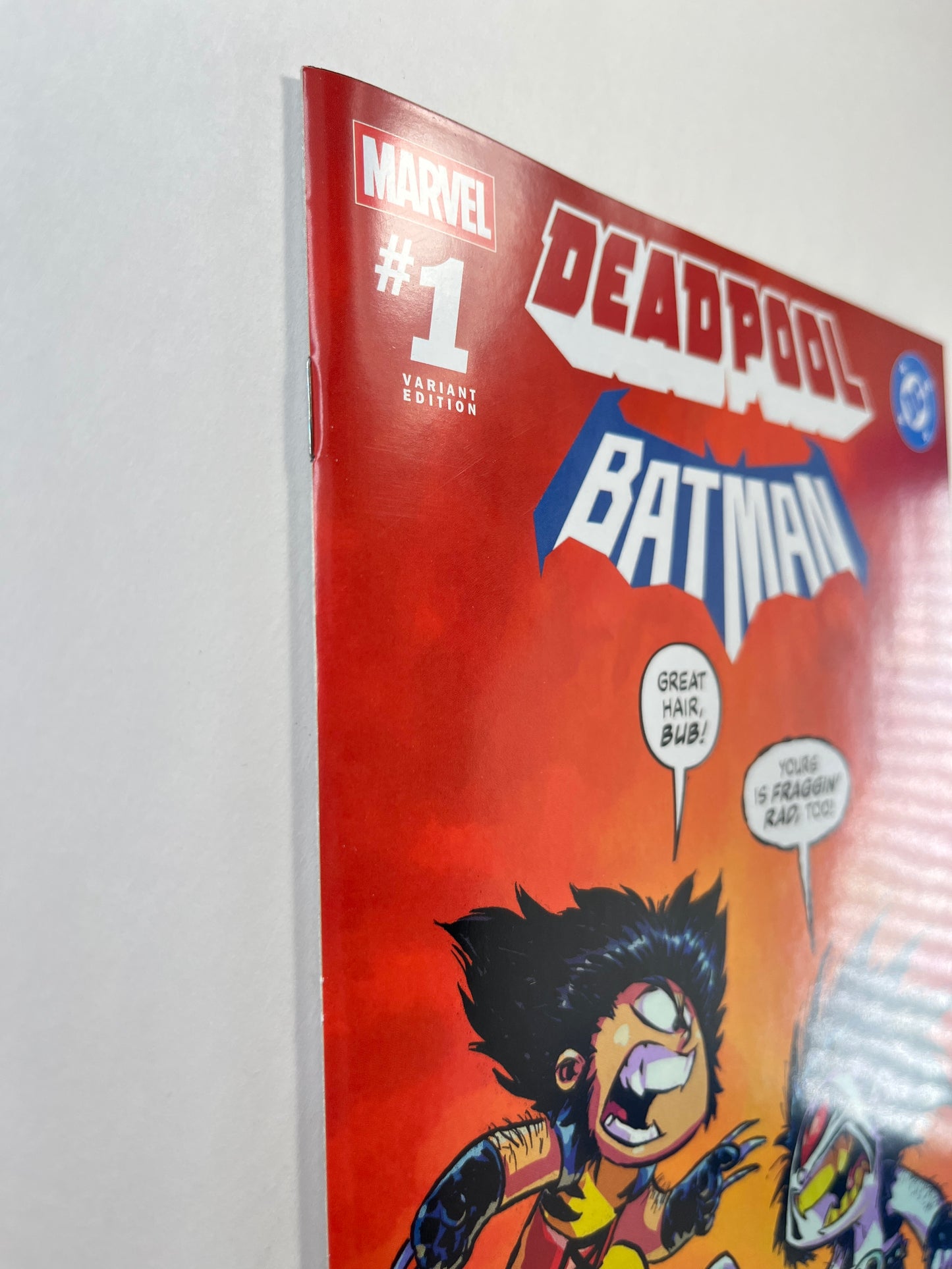 Marvel / DC: Deadpool / Batman #1 Skottie Young Webstore Variant (Nov 2025) (Signed by Skottie Young w/COA)