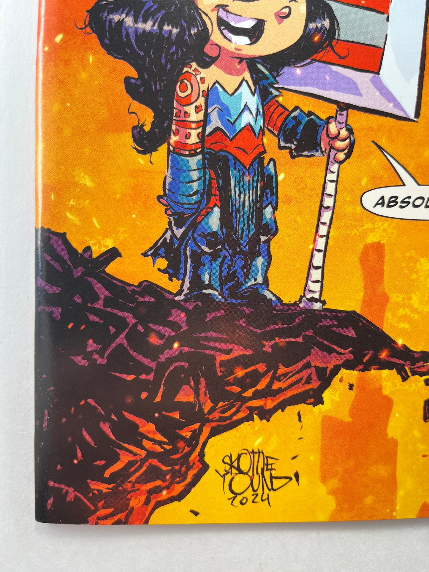 Absolute Wonder Woman #1 Skottie Young Webstore Variant (Dec 2024) (Signed by Skottie Young w/COA)