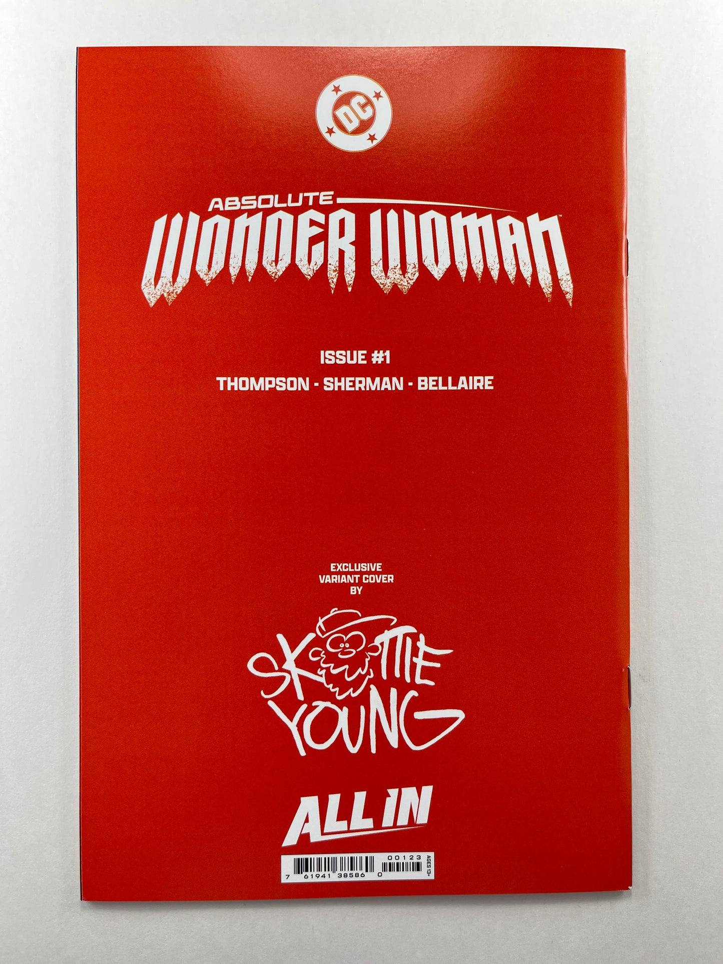 Absolute Wonder Woman #1 Skottie Young Webstore Variant (Dec 2024) (Signed by Skottie Young w/COA)