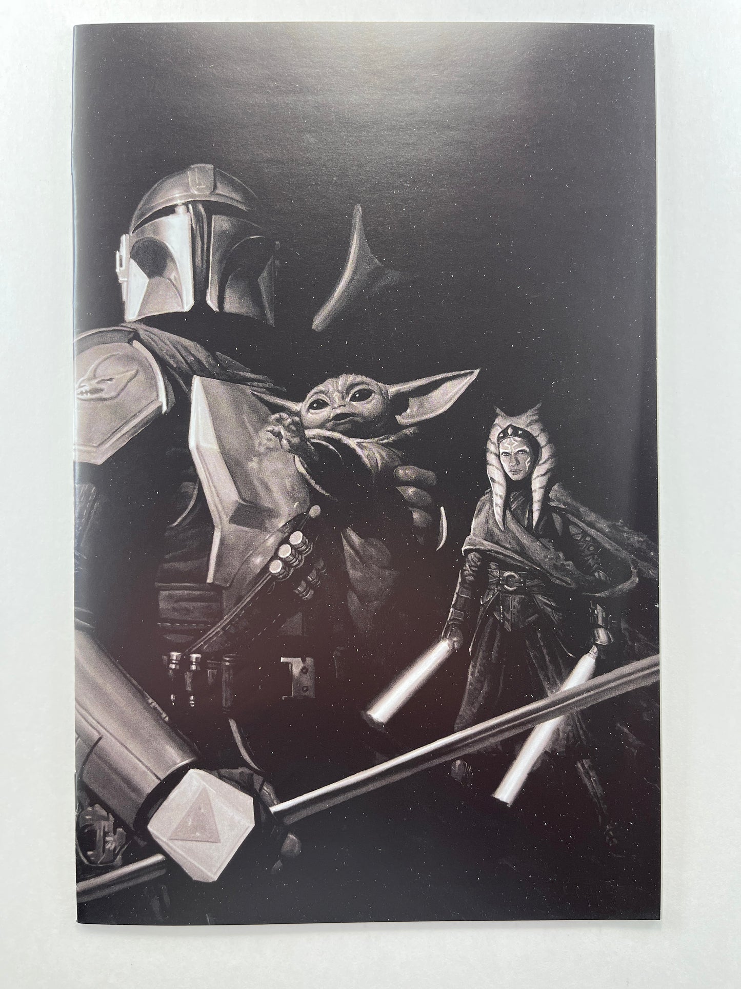 Star Wars: The Mandalorian Season 2 #5 NYCC 2023 Erik M. Gist Greyscale Variant (Dec 2023)