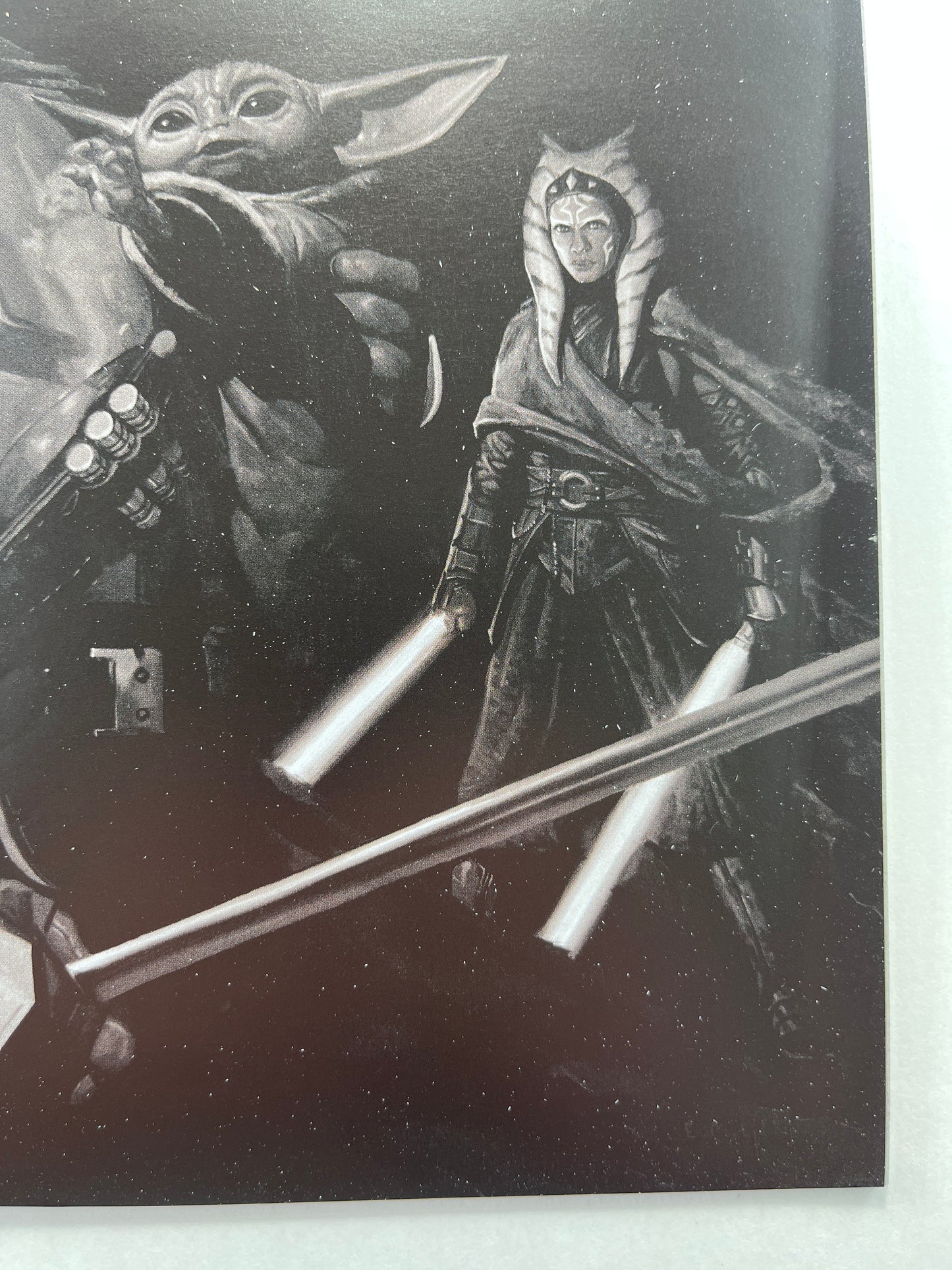 Star Wars: The Mandalorian Season 2 #5 NYCC 2023 Erik M. Gist Greyscale Variant (Dec 2023)