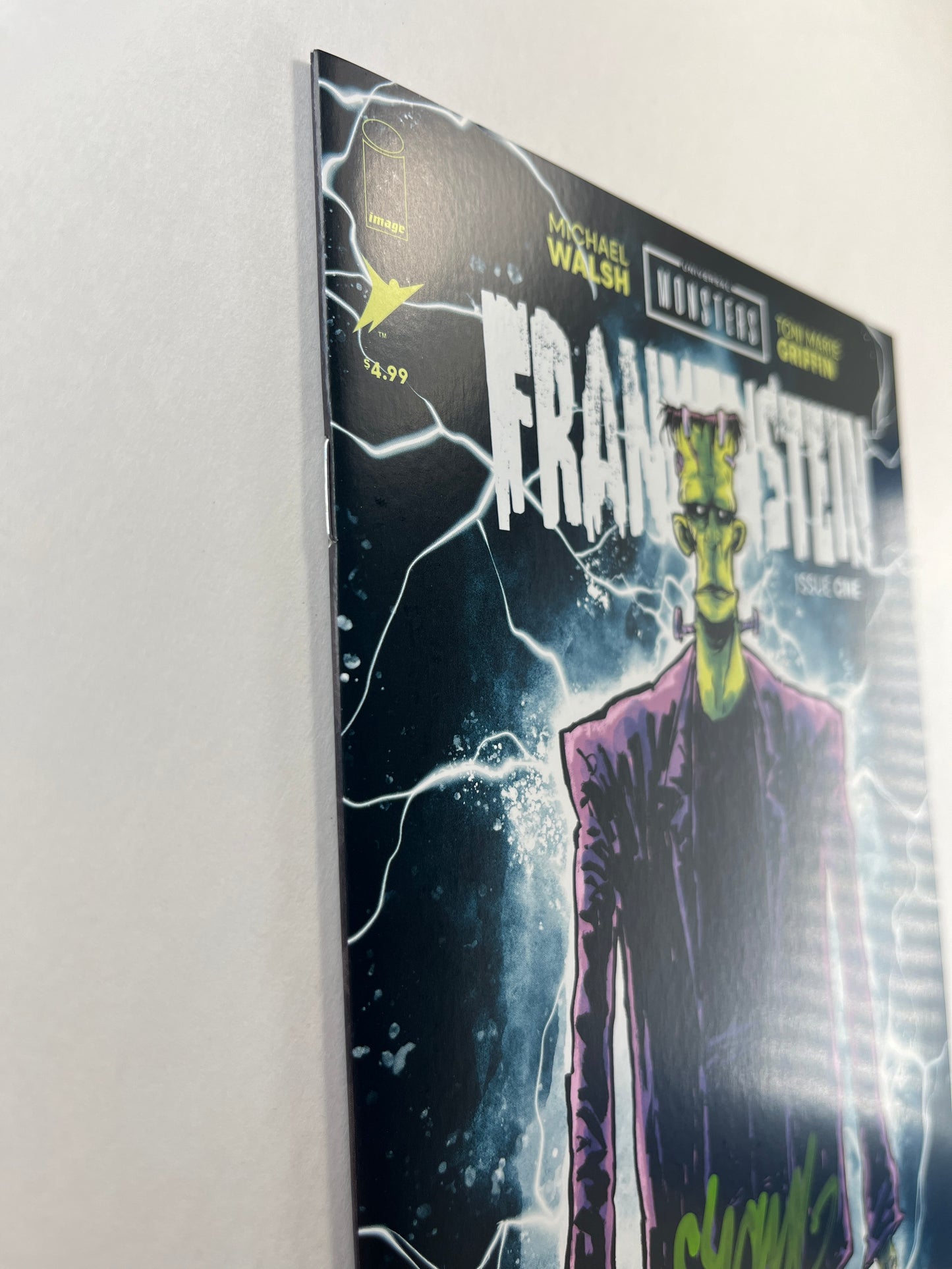 Universal Monsters: Frankenstein #1 Skottie Young Variant (Limited to 1500) (Aug 2024) (Signed by Skottie Young w/COA)