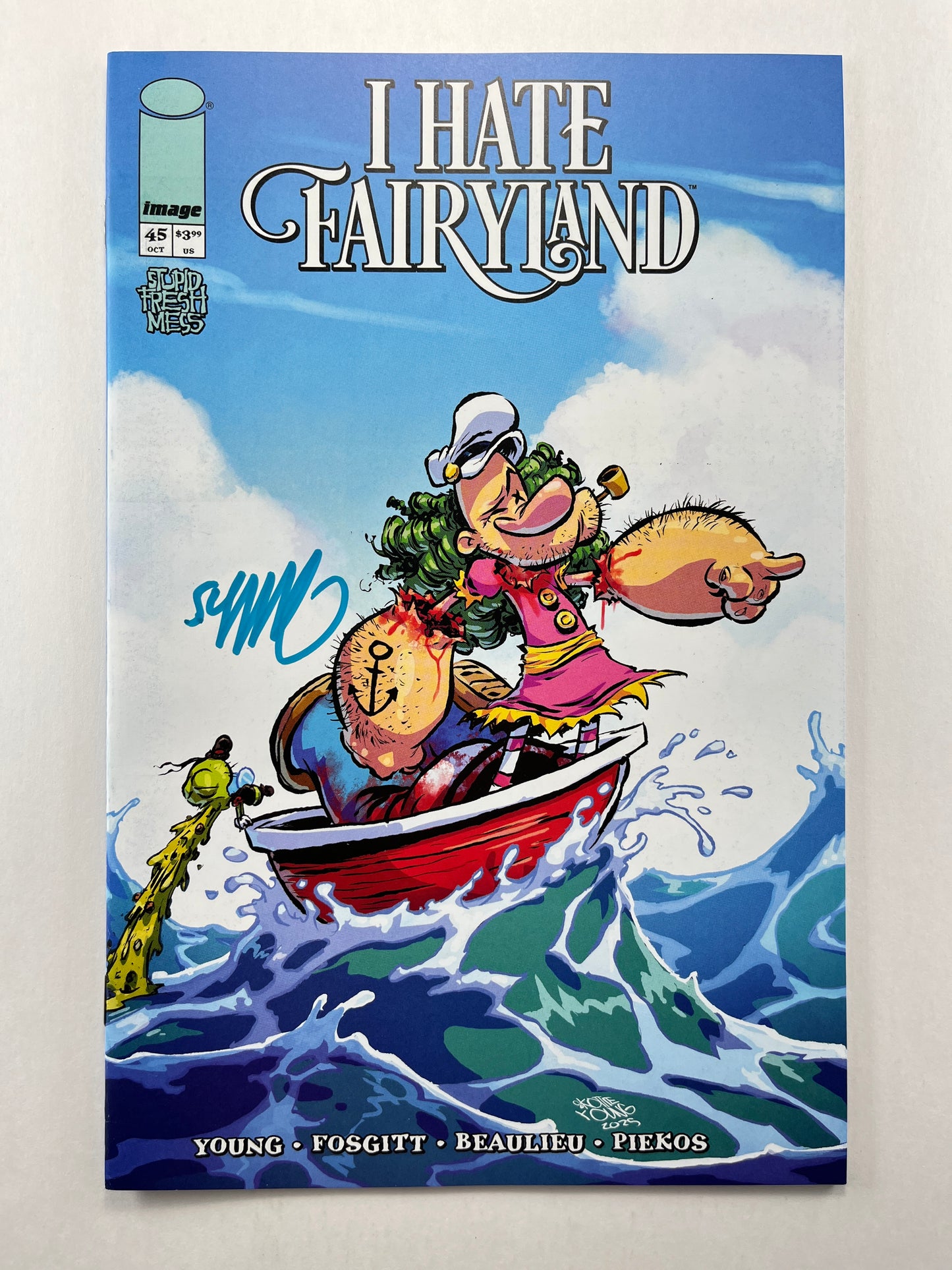 I Hate Fairyland #45 Cover C 1:10 Skottie Young Variant (Oct 2025) (Signed by Skottie Young)