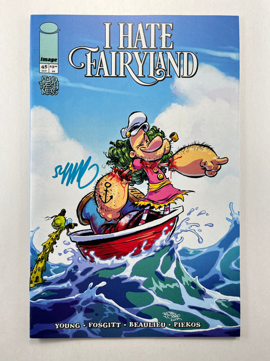 I Hate Fairyland #45 Cover C 1:10 Skottie Young Variant (Oct 2025) (Signed by Skottie Young)