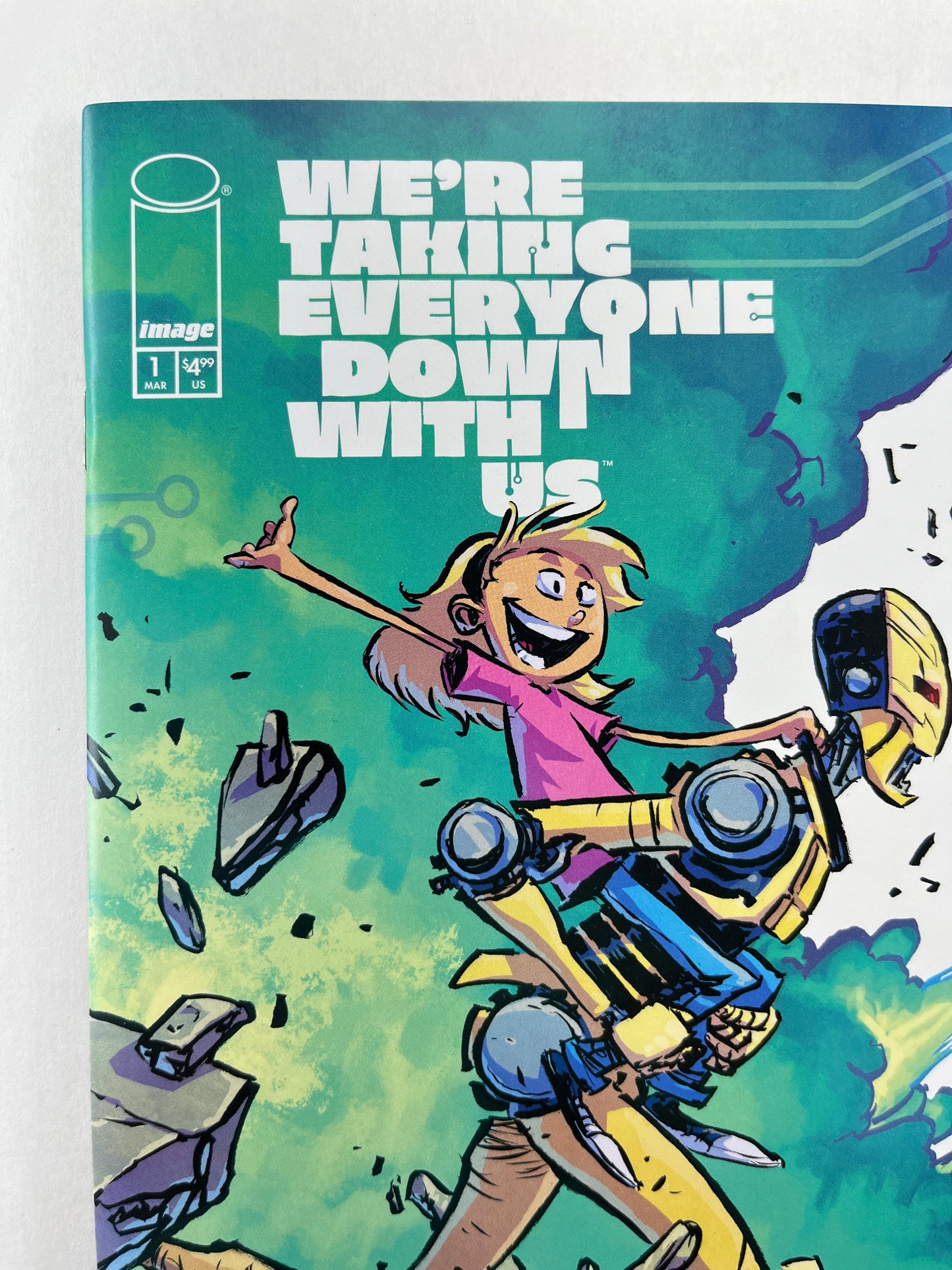 We're Taking Everyone Down with Us #1 Skottie Young Webstore Variant (Mar 2025) (Signed by Skottie Young w/COA)