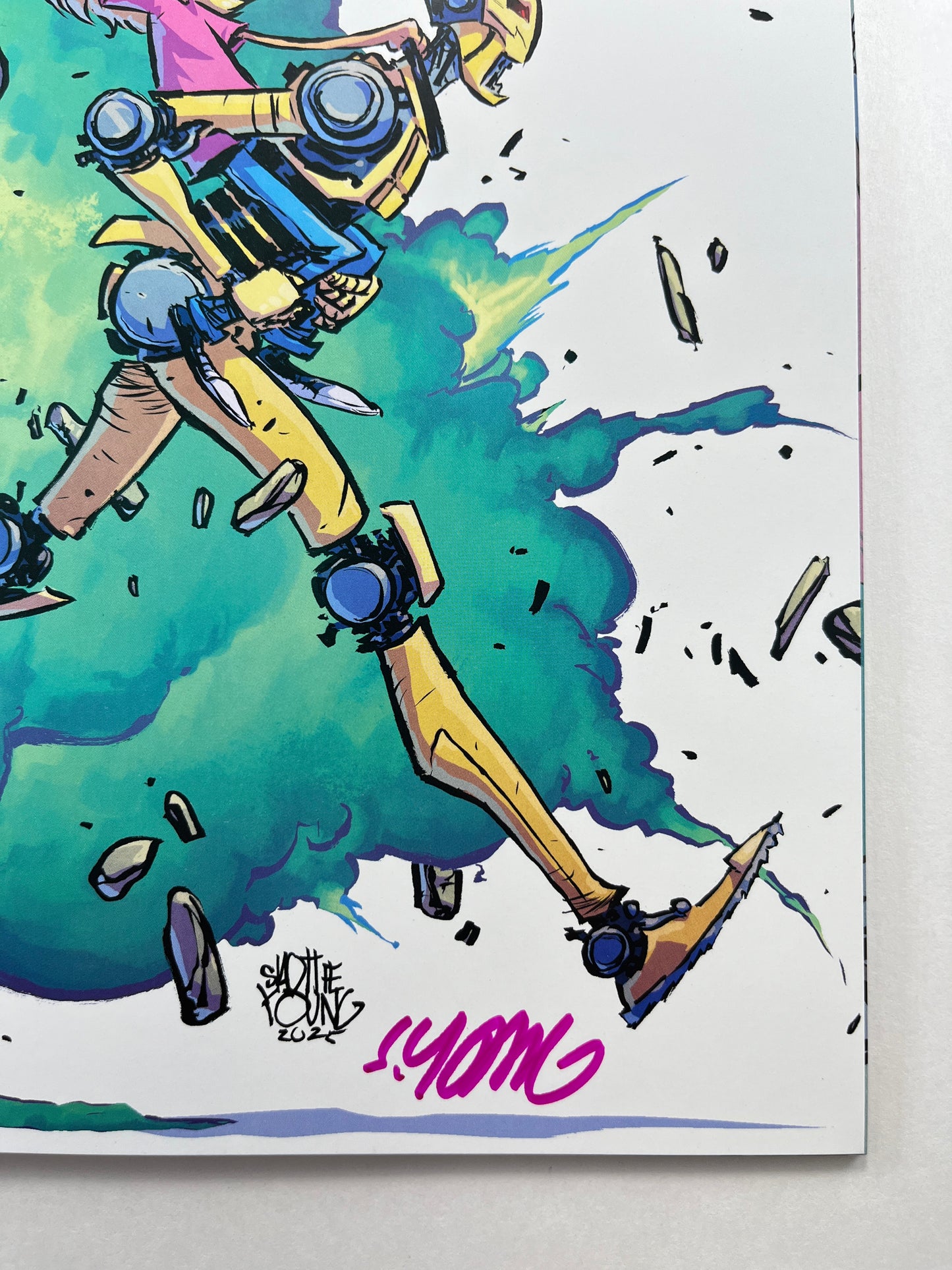 We're Taking Everyone Down with Us #1 Skottie Young Webstore Variant (Mar 2025) (Signed by Skottie Young w/COA)