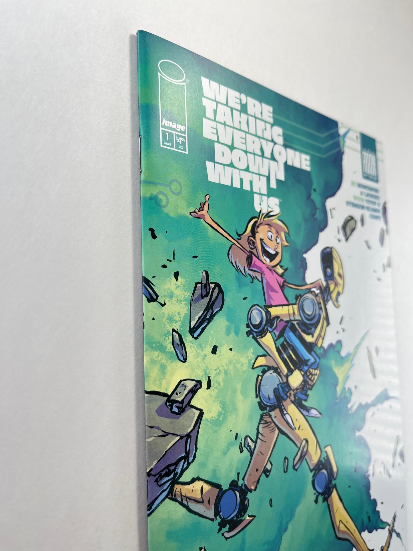 We're Taking Everyone Down with Us #1 Skottie Young Webstore Variant (Mar 2025) (Signed by Skottie Young w/COA)
