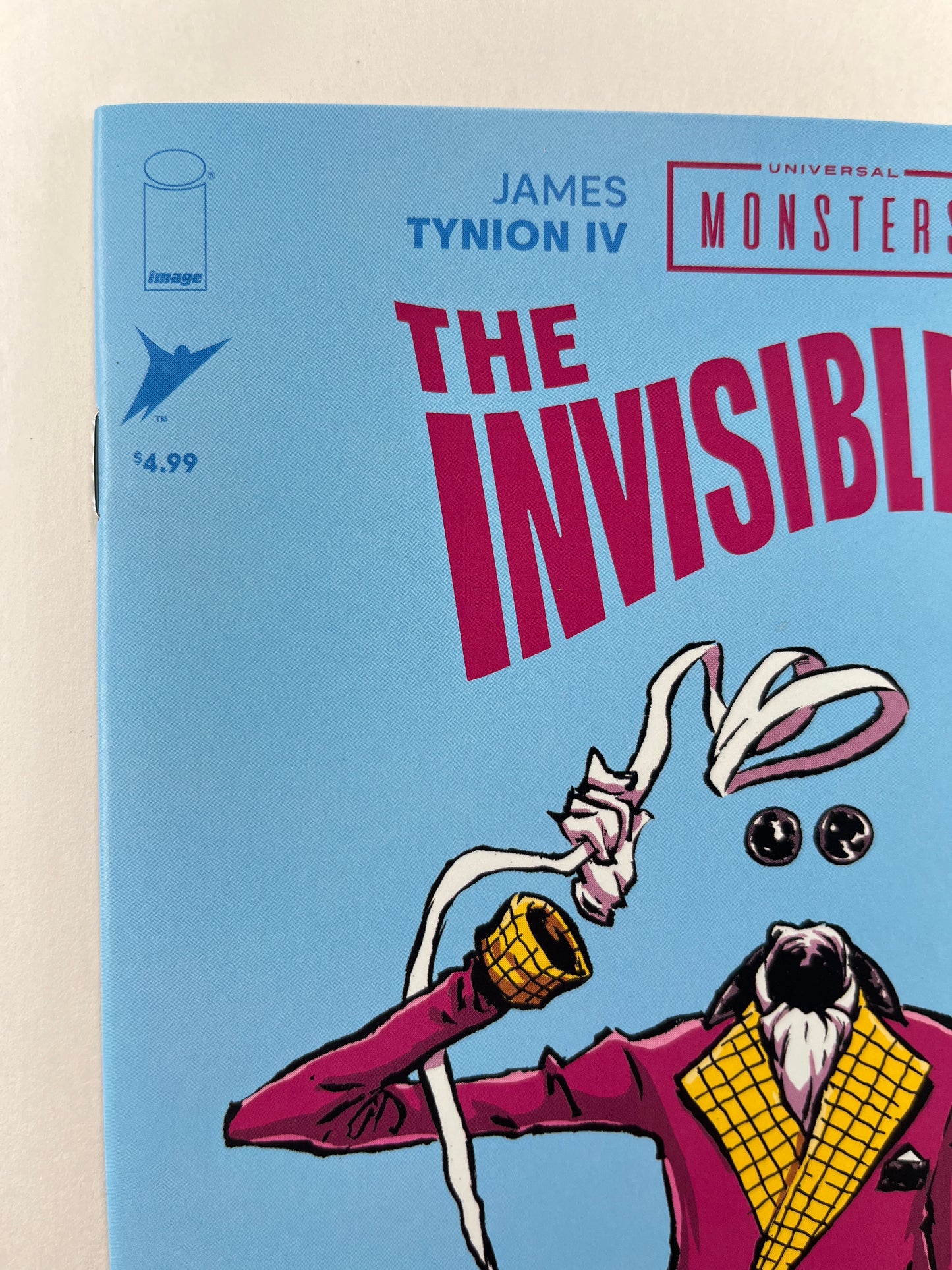 Universal Monsters: The Invisible Man #1 Skottie Young Webstore Variant (Aug 2025) (Signed by Skottie Young w/COA)