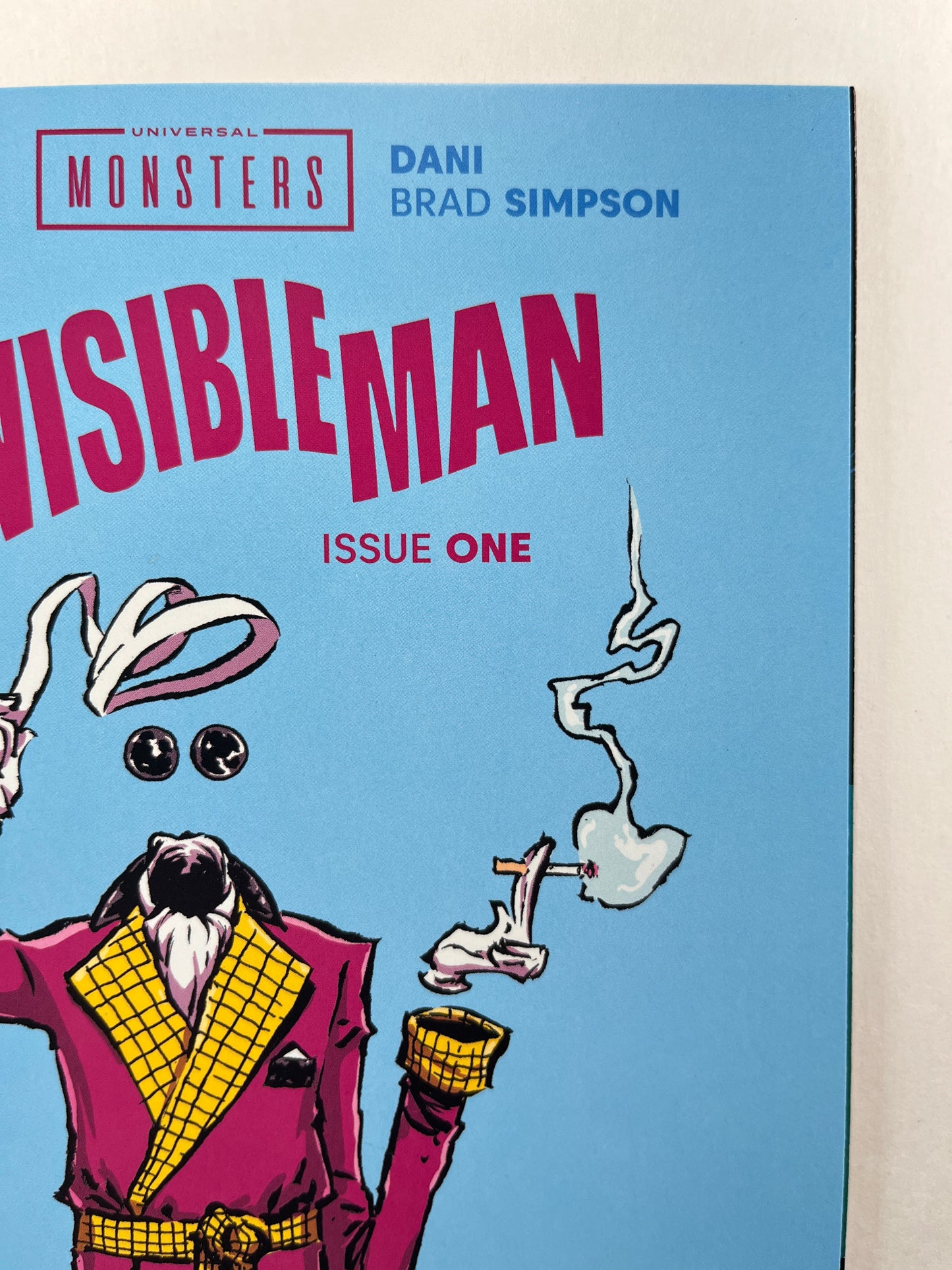 Universal Monsters: The Invisible Man #1 Skottie Young Webstore Variant (Aug 2025) (Signed by Skottie Young w/COA)