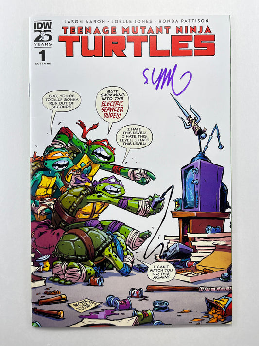 Teenage Mutant Ninja Turtles #1 Skottie Young Webstore Variant (Jul 2024) (Signed by Skottie Young w/COA)