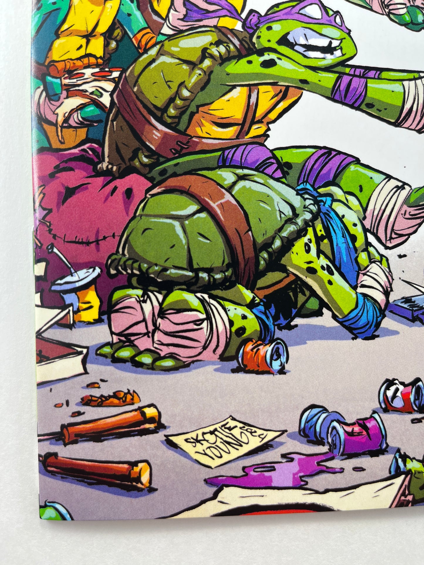 Teenage Mutant Ninja Turtles #1 Skottie Young Webstore Variant (Jul 2024) (Signed by Skottie Young w/COA)