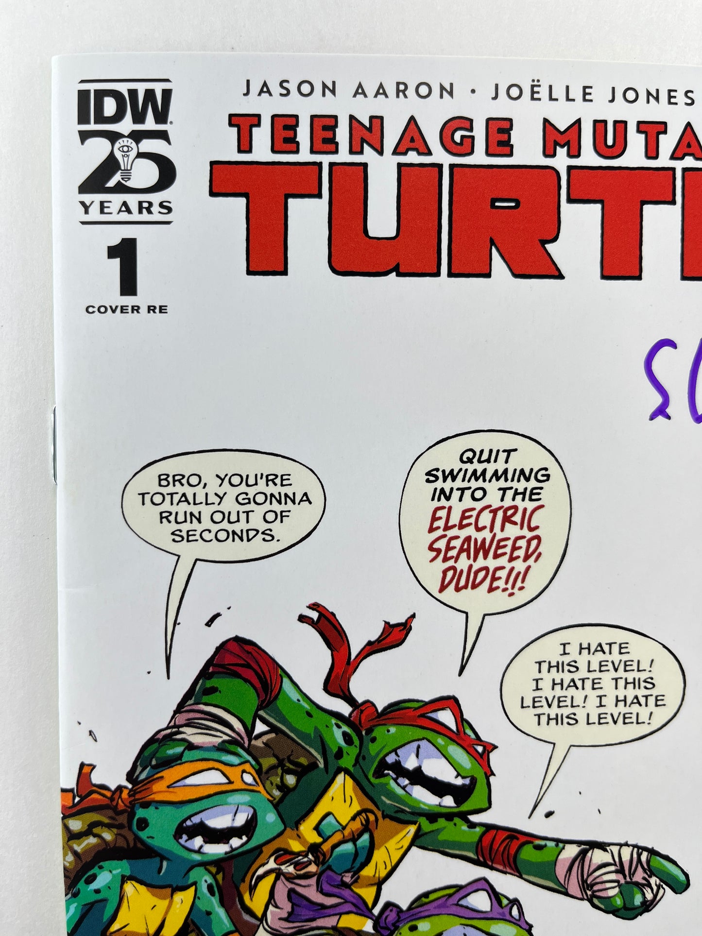 Teenage Mutant Ninja Turtles #1 Skottie Young Webstore Variant (Jul 2024) (Signed by Skottie Young w/COA)