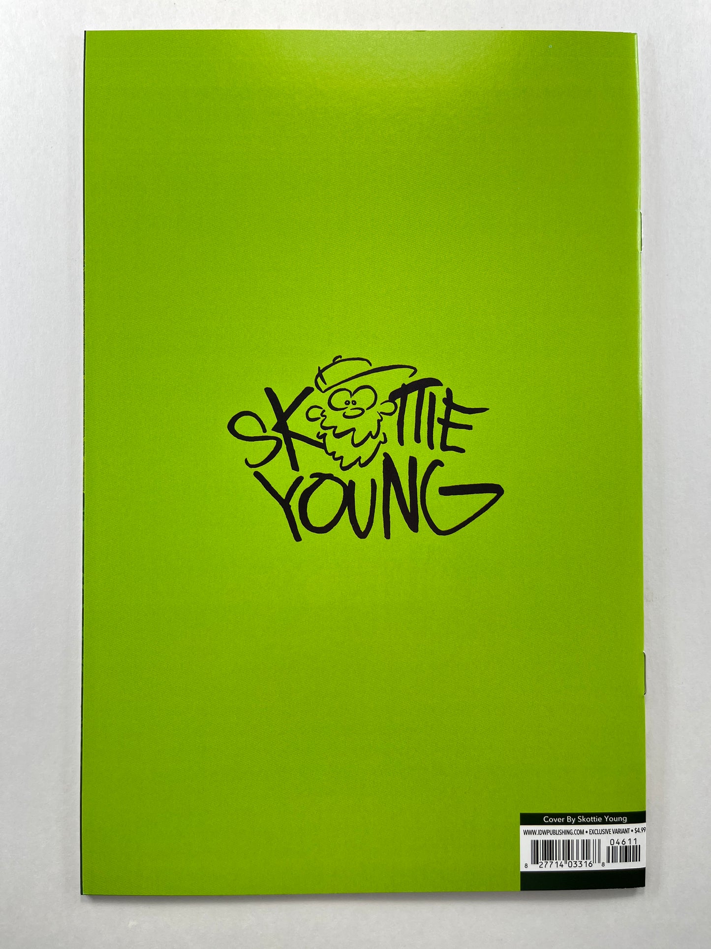 Teenage Mutant Ninja Turtles #1 Skottie Young Webstore Variant (Jul 2024) (Signed by Skottie Young w/COA)