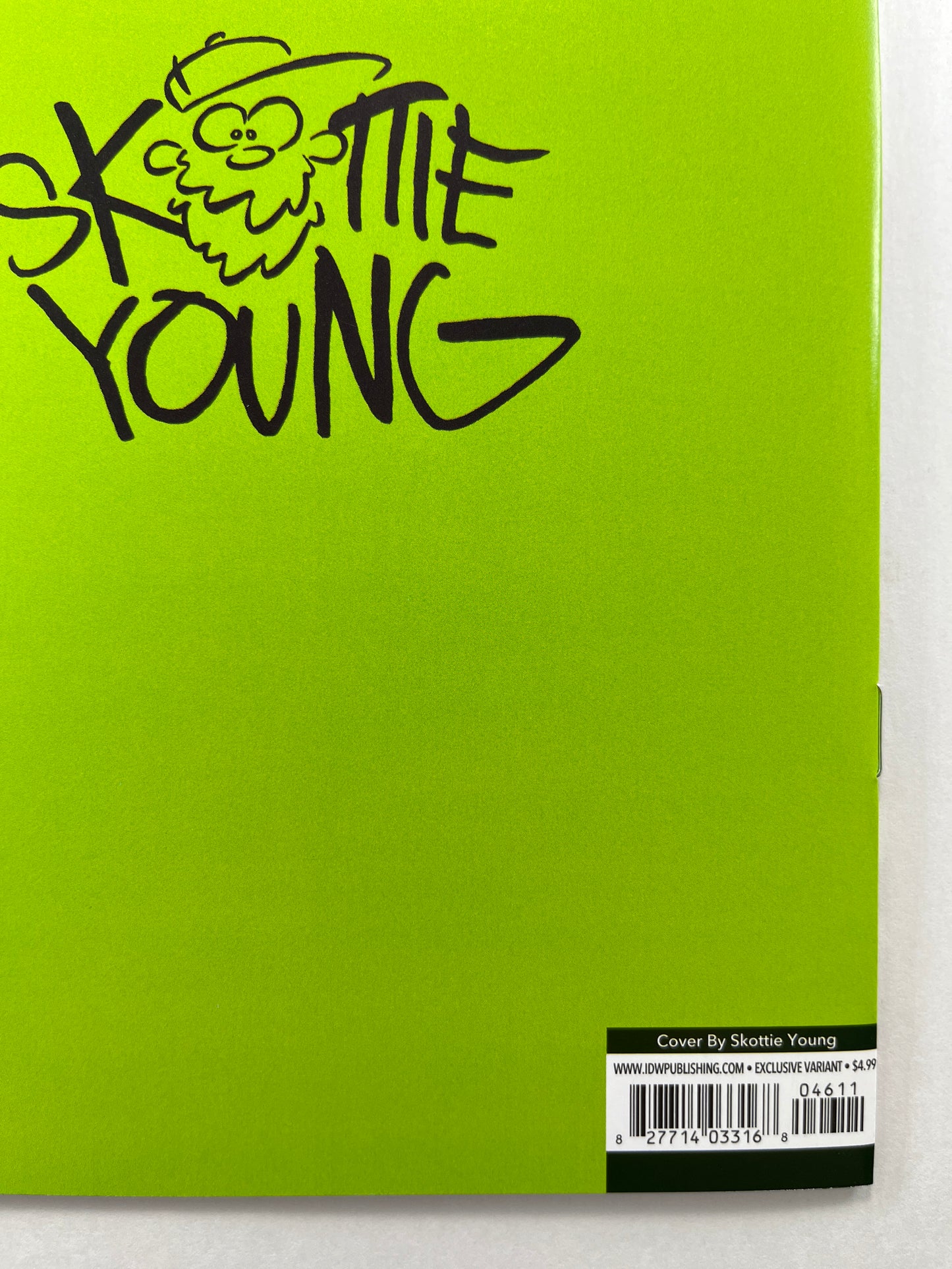 Teenage Mutant Ninja Turtles #1 Skottie Young Webstore Variant (Jul 2024) (Signed by Skottie Young w/COA)