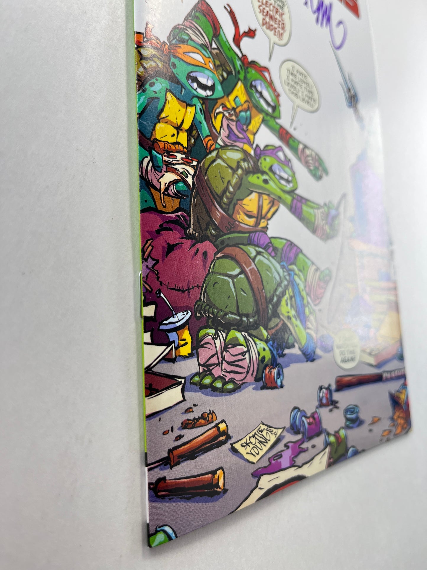 Teenage Mutant Ninja Turtles #1 Skottie Young Webstore Variant (Jul 2024) (Signed by Skottie Young w/COA)