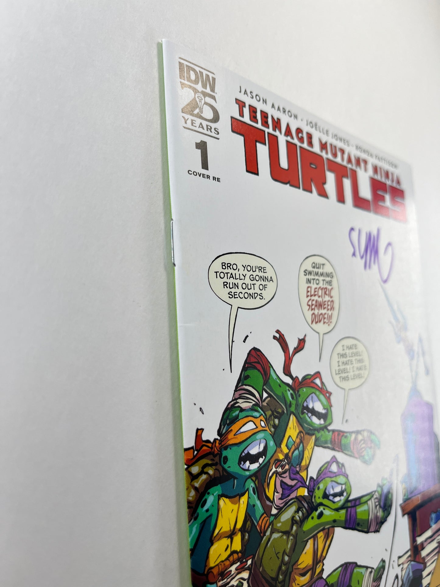 Teenage Mutant Ninja Turtles #1 Skottie Young Webstore Variant (Jul 2024) (Signed by Skottie Young w/COA)