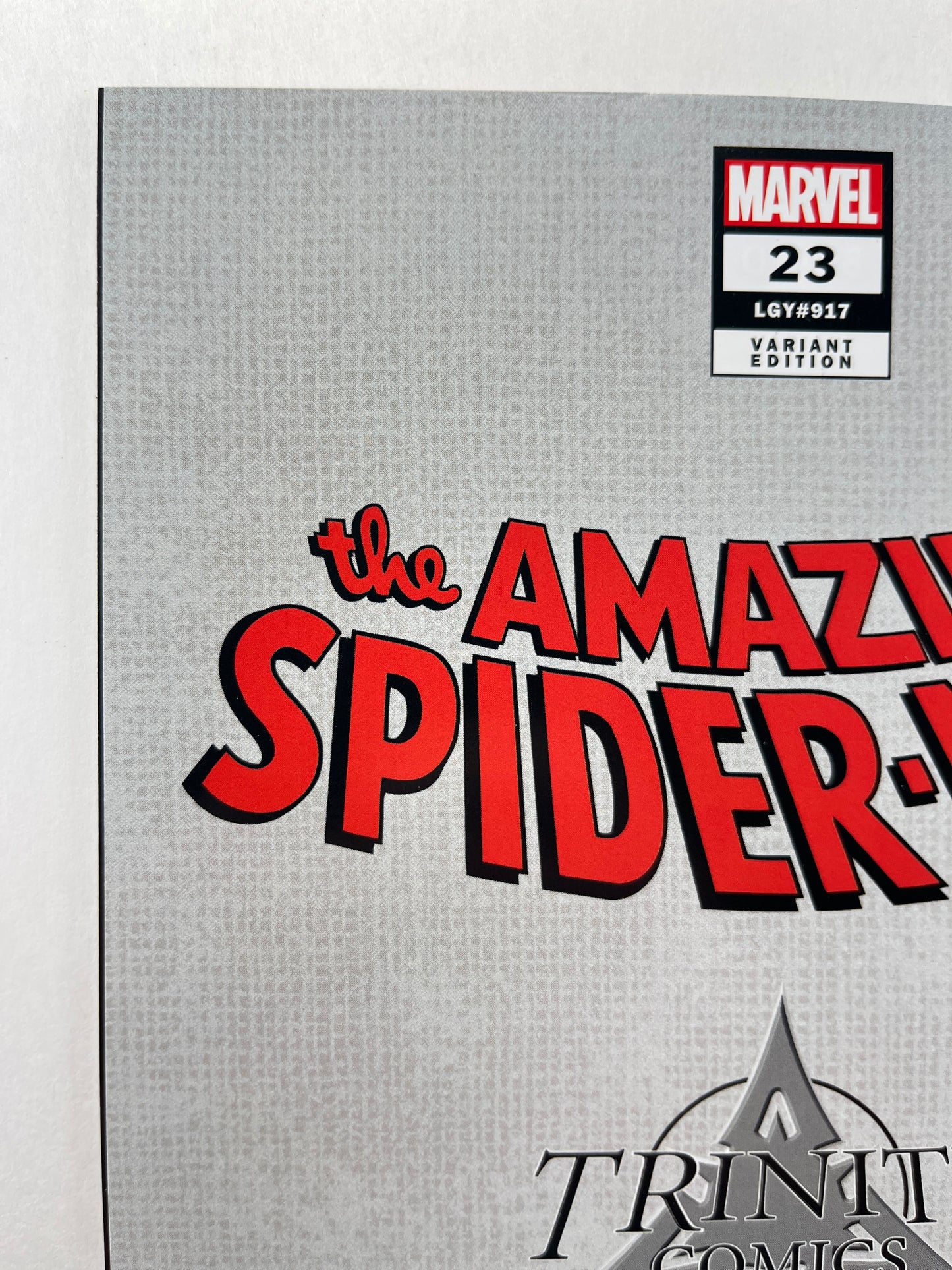 The Amazing Spider-Man #23 Trinity Comics E.M Gist Virgin Variant (Jun 2023)