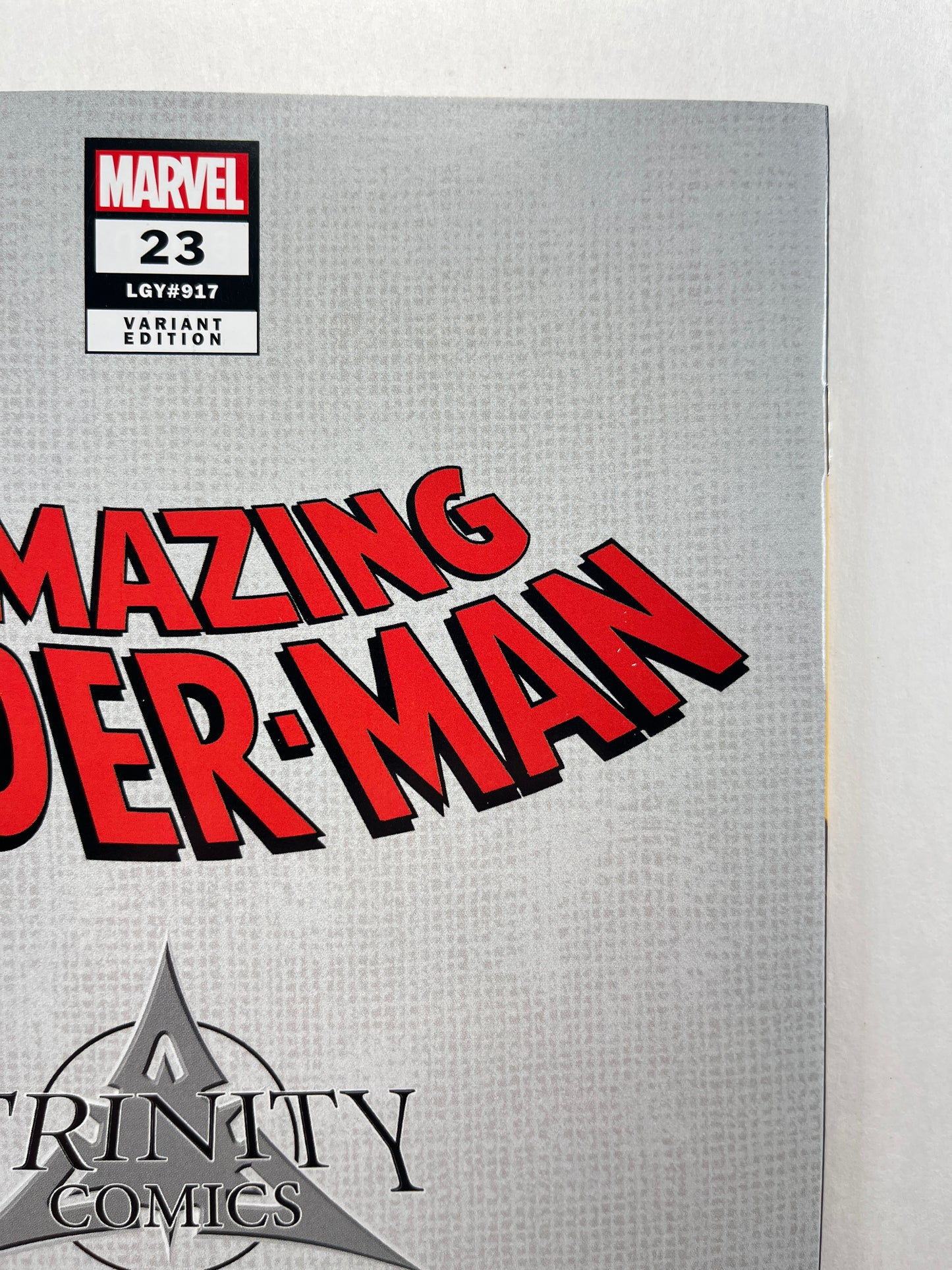 The Amazing Spider-Man #23 Trinity Comics E.M Gist Virgin Variant (Jun 2023)