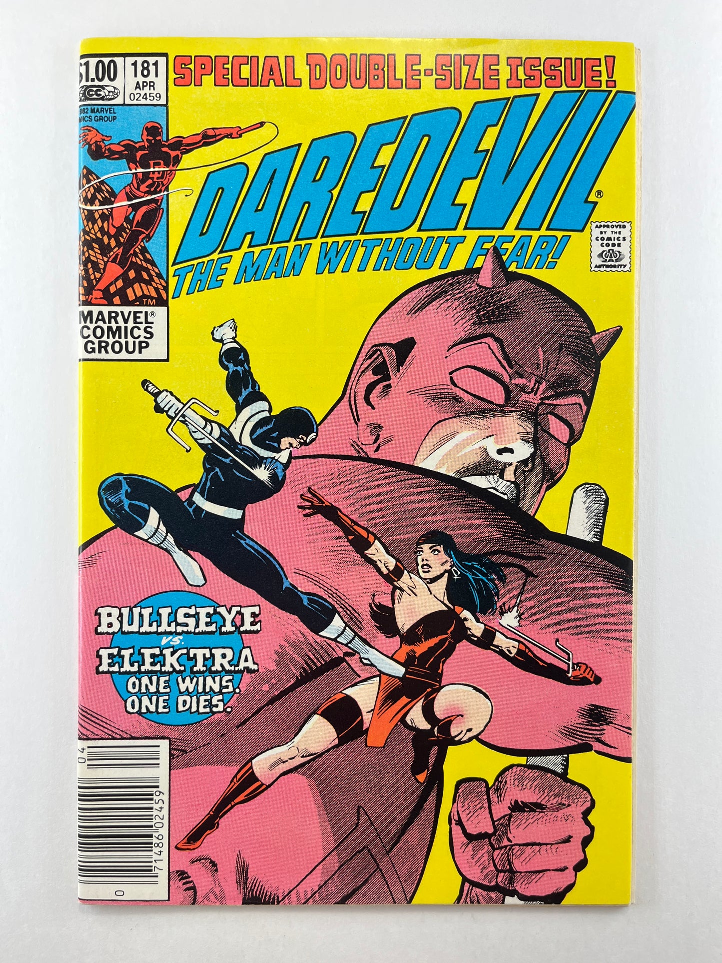 Daredevil #181 (Apr 1982) (Death of Elektra)