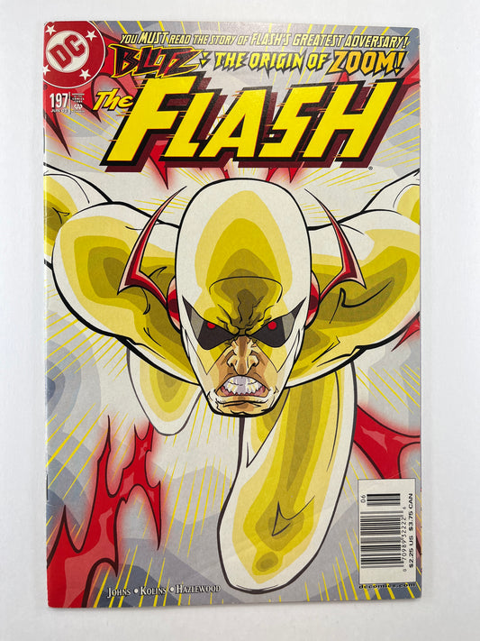 The Flash #197 Newsstand Edition (Jun 2003) (1st Zoom)