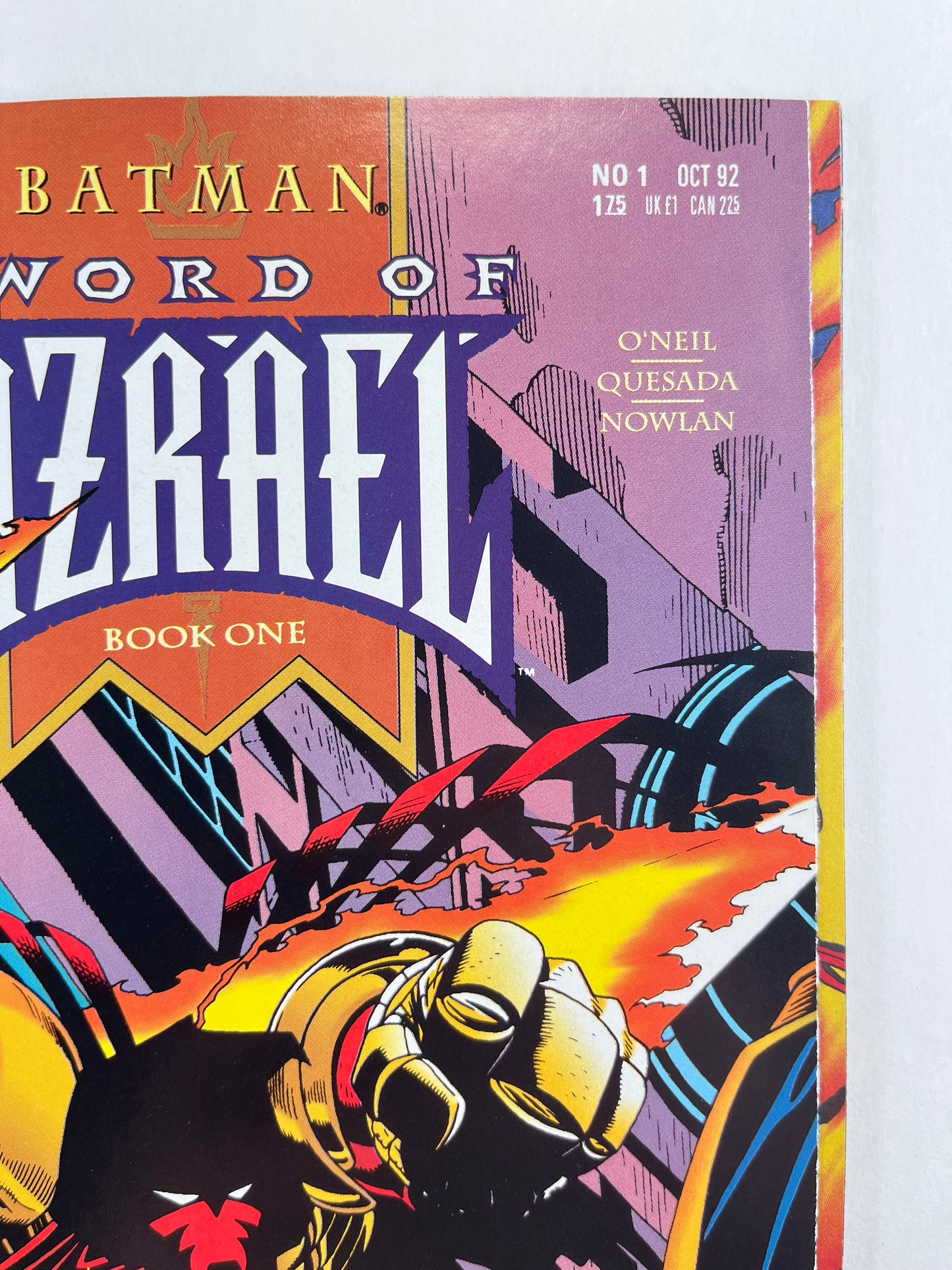 Batman: Sword of Azrael #1 (Oct 1992) (1st Azrael)