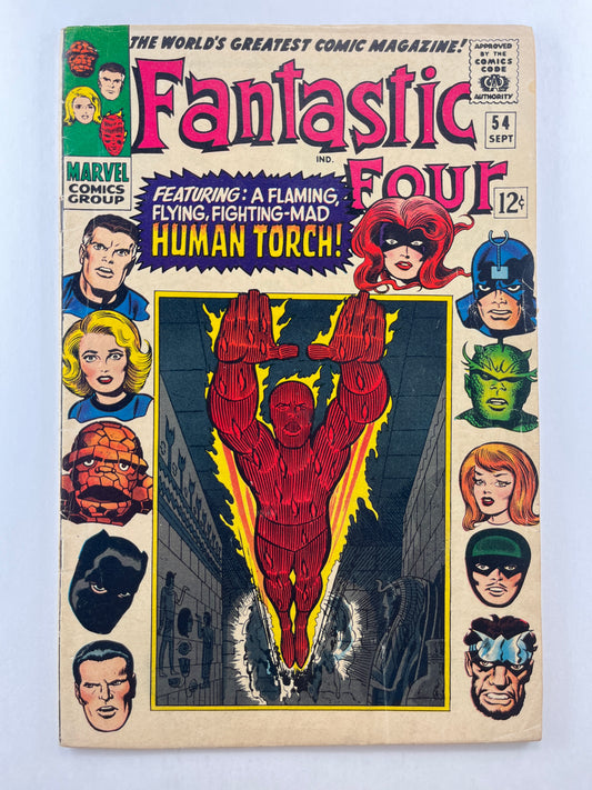 Fantastic Four #54 (Sep 1966) (3rd Black Panther)
