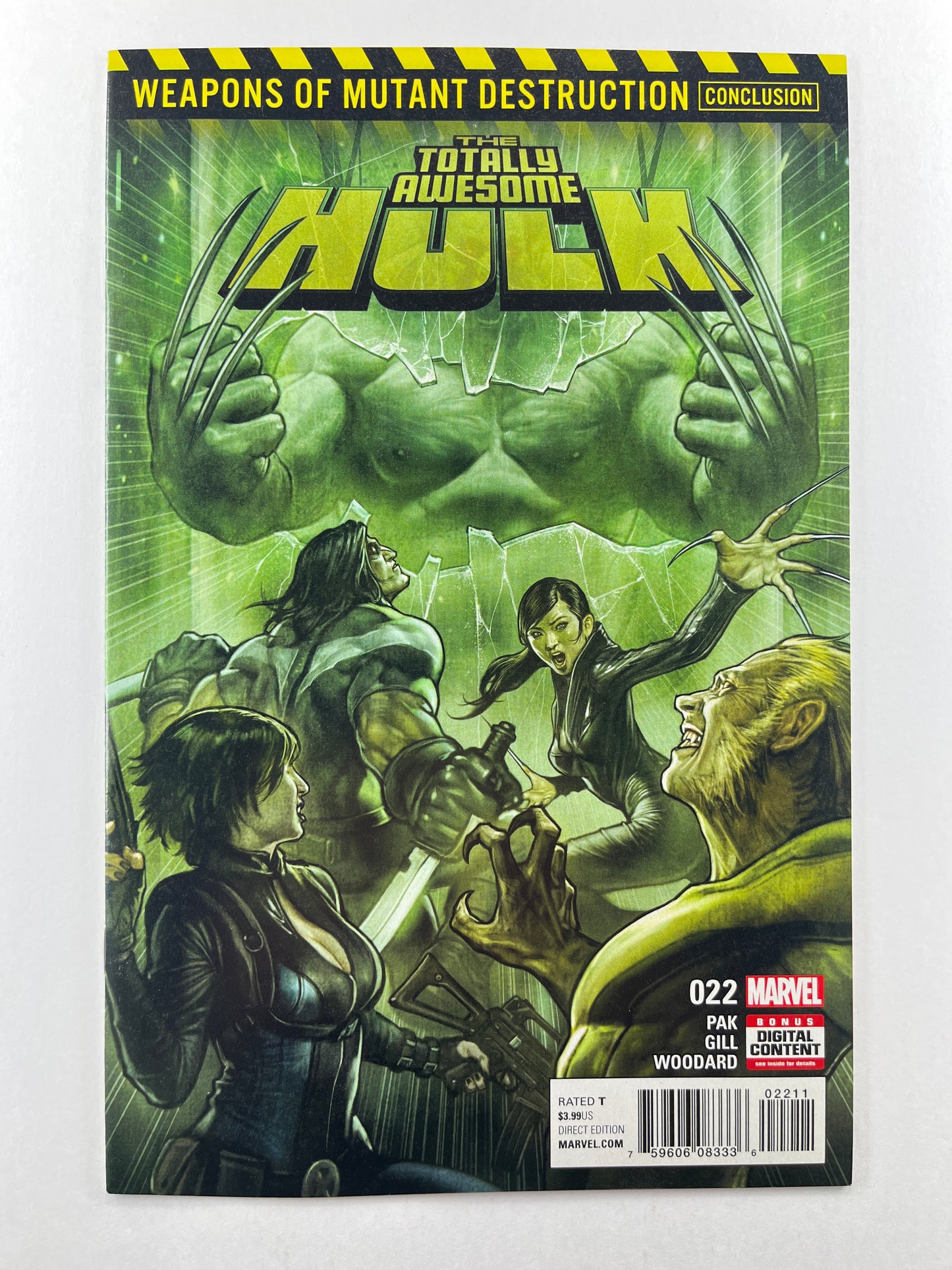 The Totally Awesome Hulk #22 (Oct 2017) (1st Weapon H)