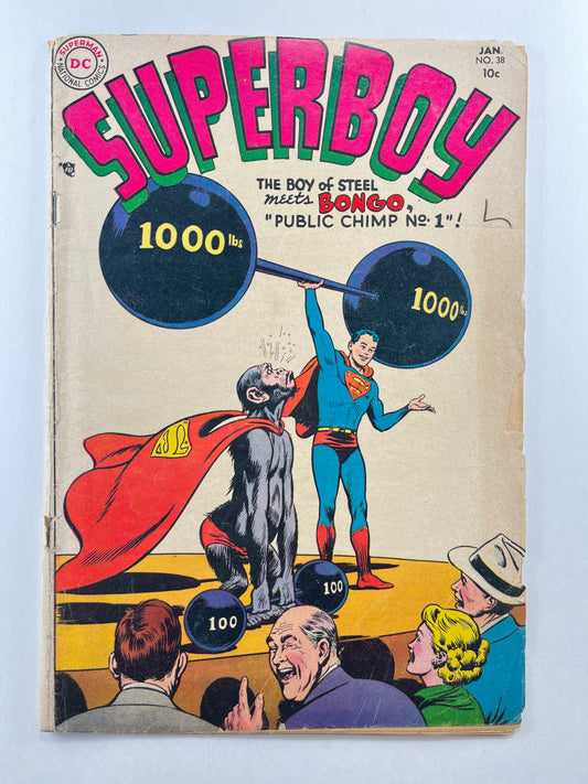 Superboy #38 (Jan 1955) (Last Pre-Code Comic)