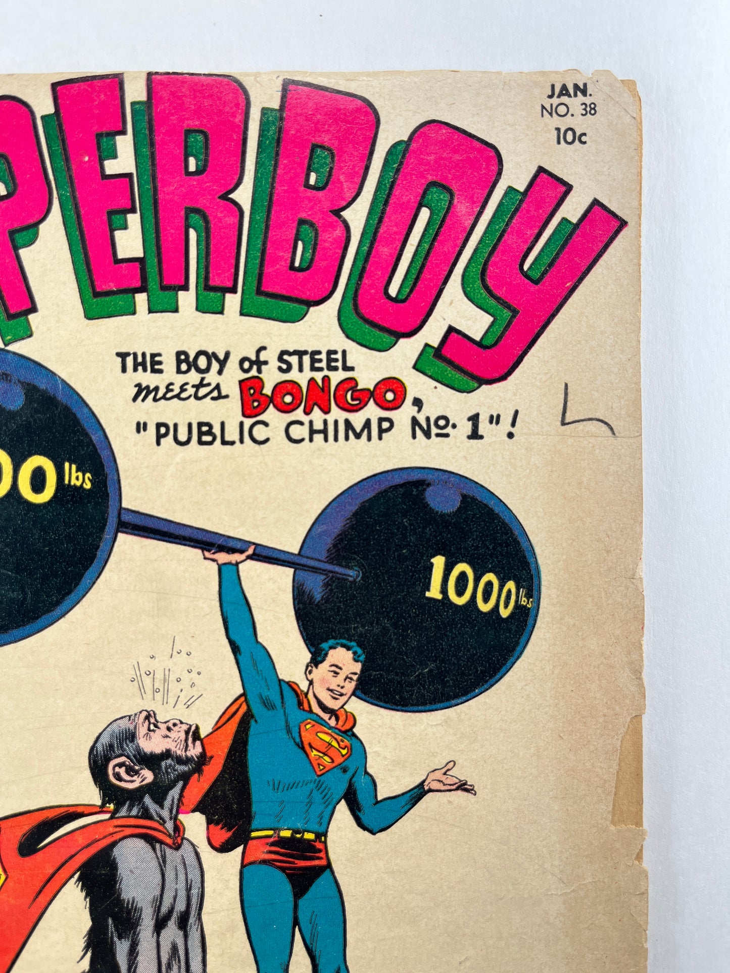 Superboy #38 (Jan 1955) (Last Pre-Code Comic)