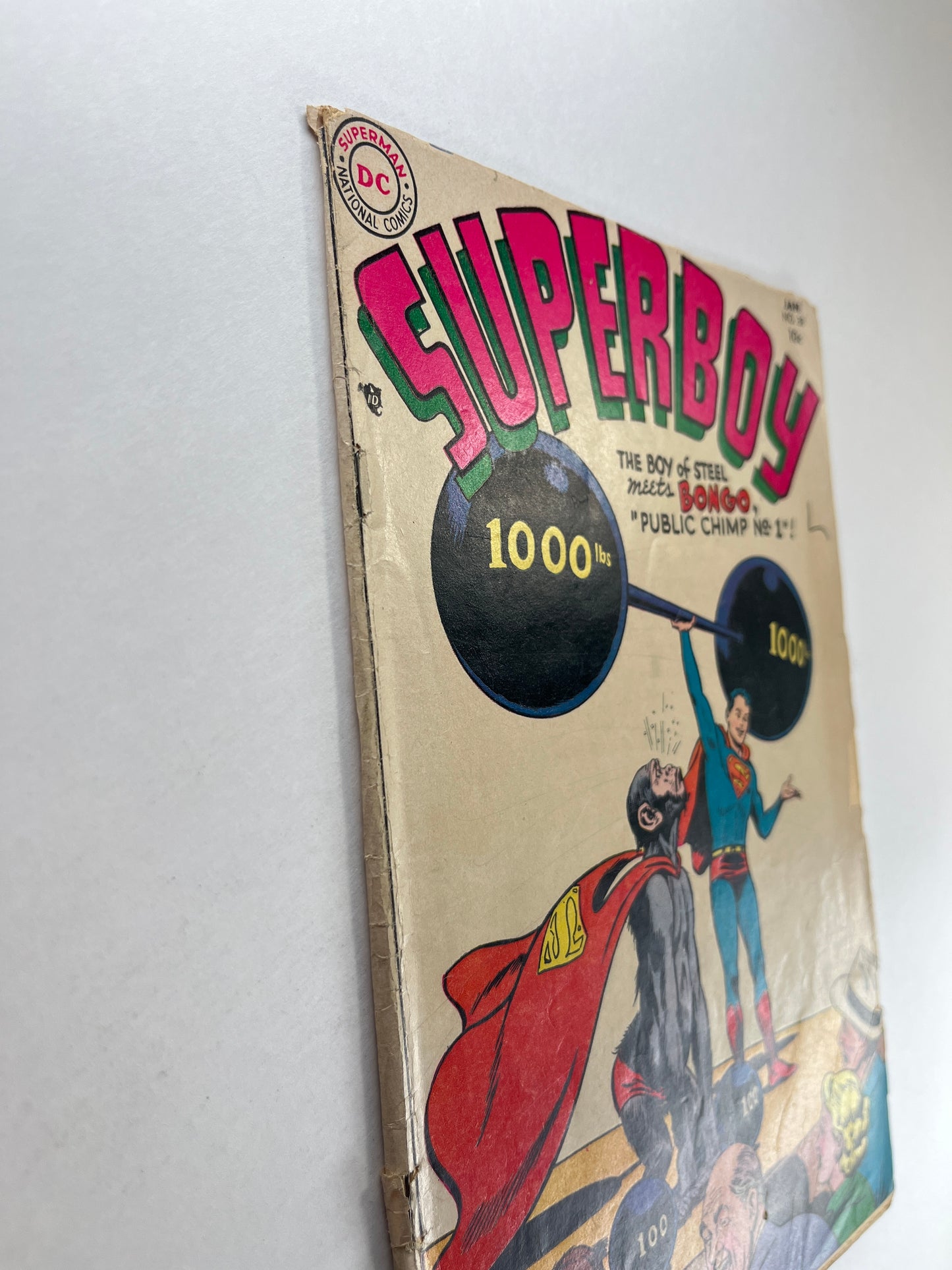 Superboy #38 (Jan 1955) (Last Pre-Code Comic)