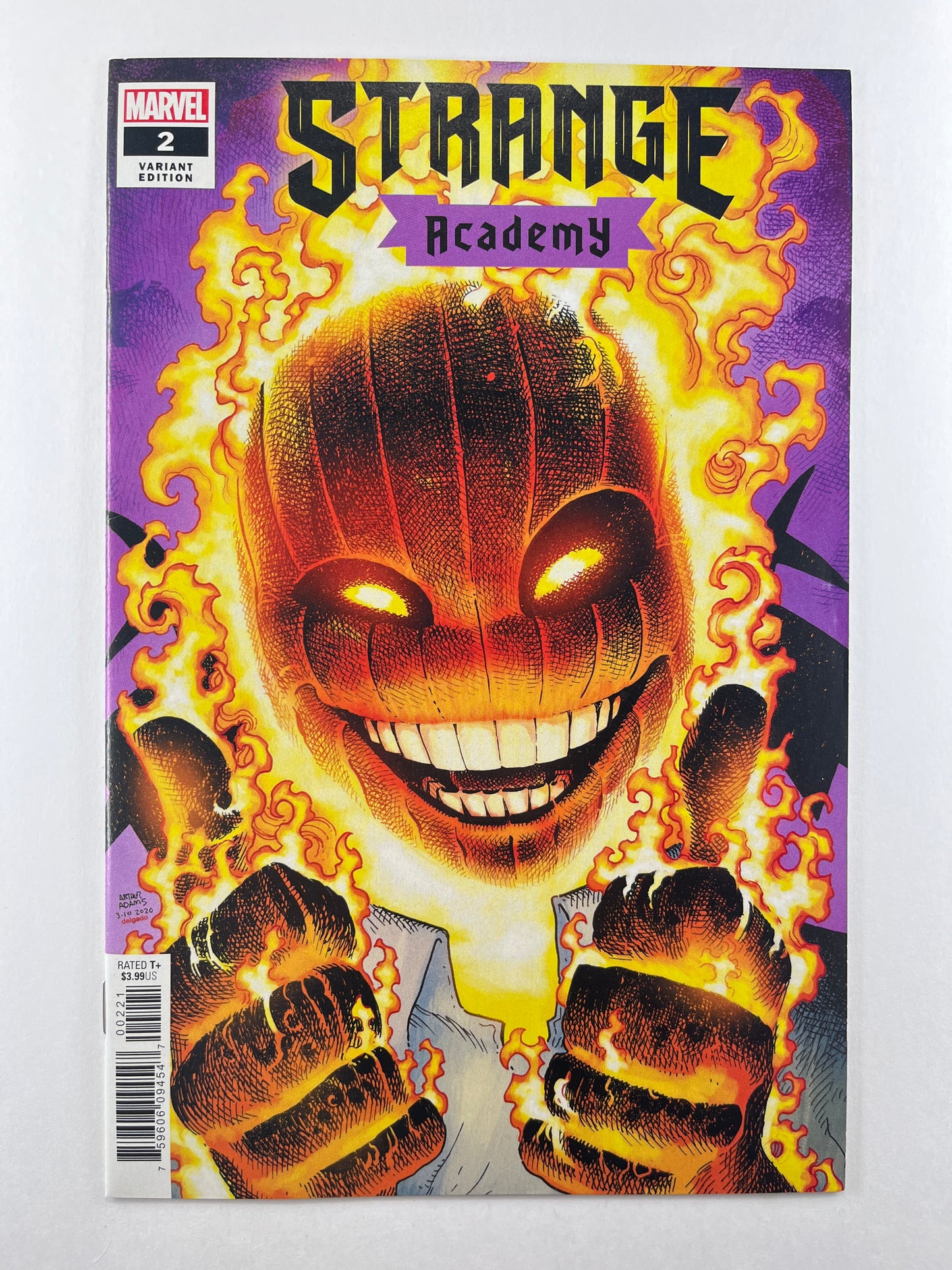 Strange Academy #2 Arthur Adams Character Spotlight Variant (Sep 2020) (HTF/Rare)