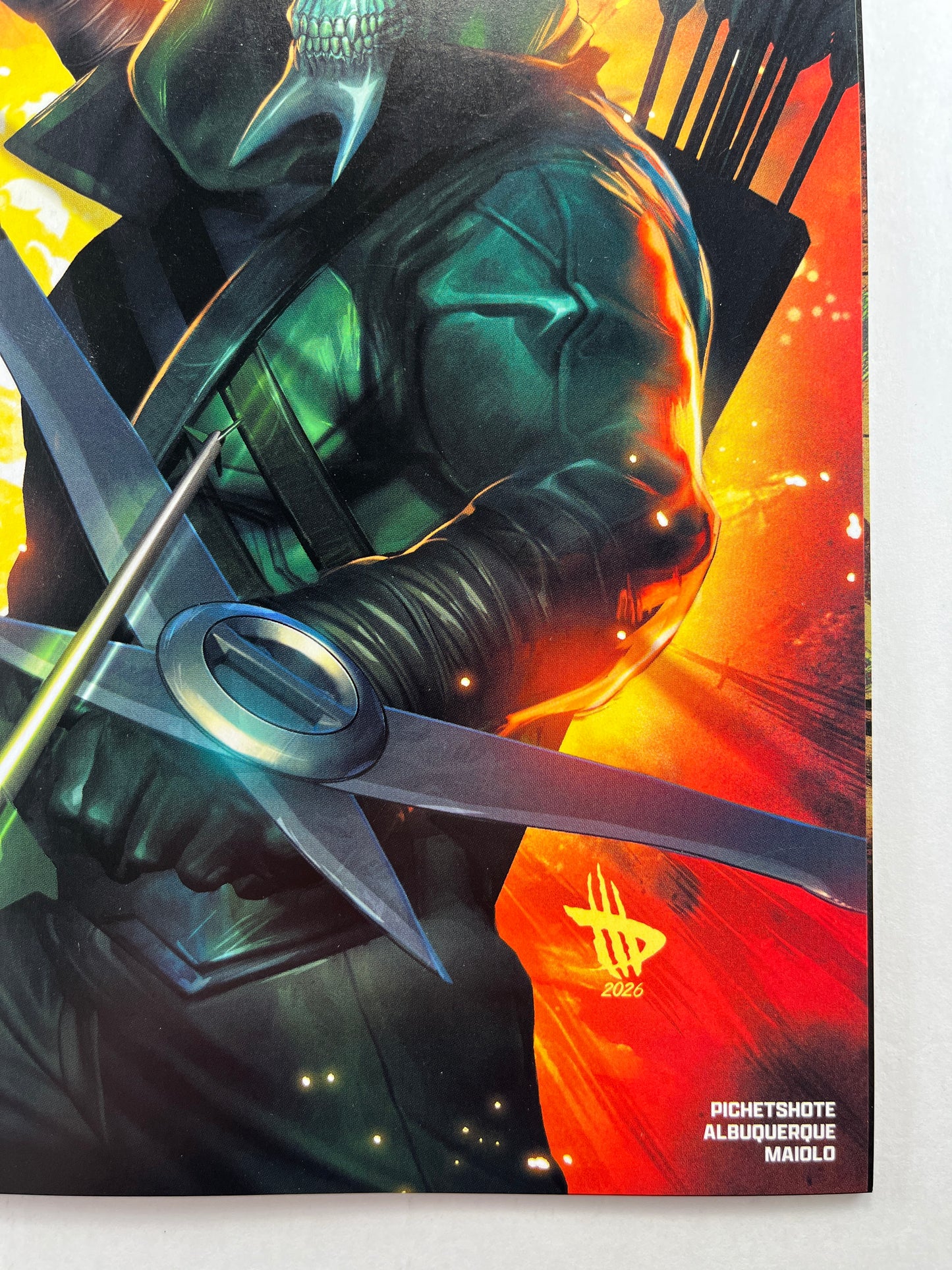 Absolute Green Arrow #1 CK Shared ALPHA Dave Wilkins Variant (May 2026)