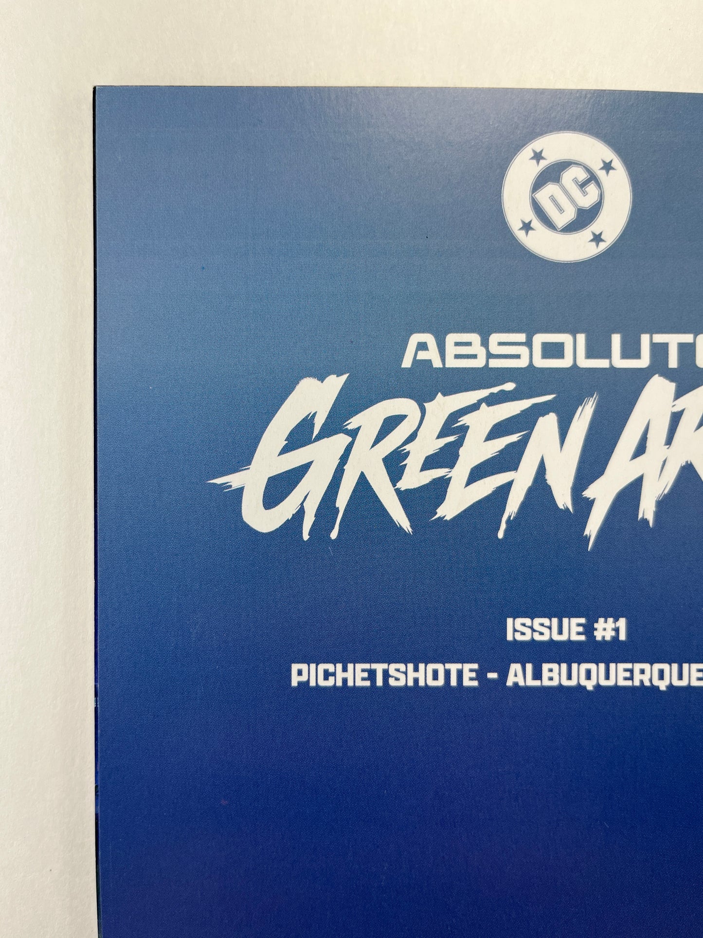 Absolute Green Arrow #1 CK Shared ALPHA Dave Wilkins Variant (May 2026)