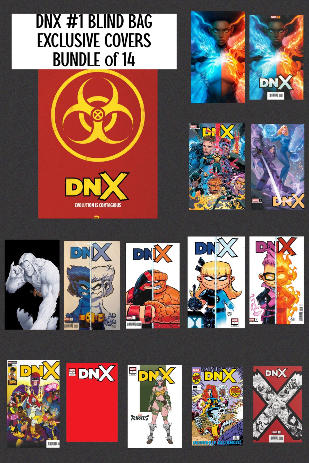 DNX #1 BLIND BAG EXCLUSIVE VARIANTS (CHOOSE YOUR COVER)
