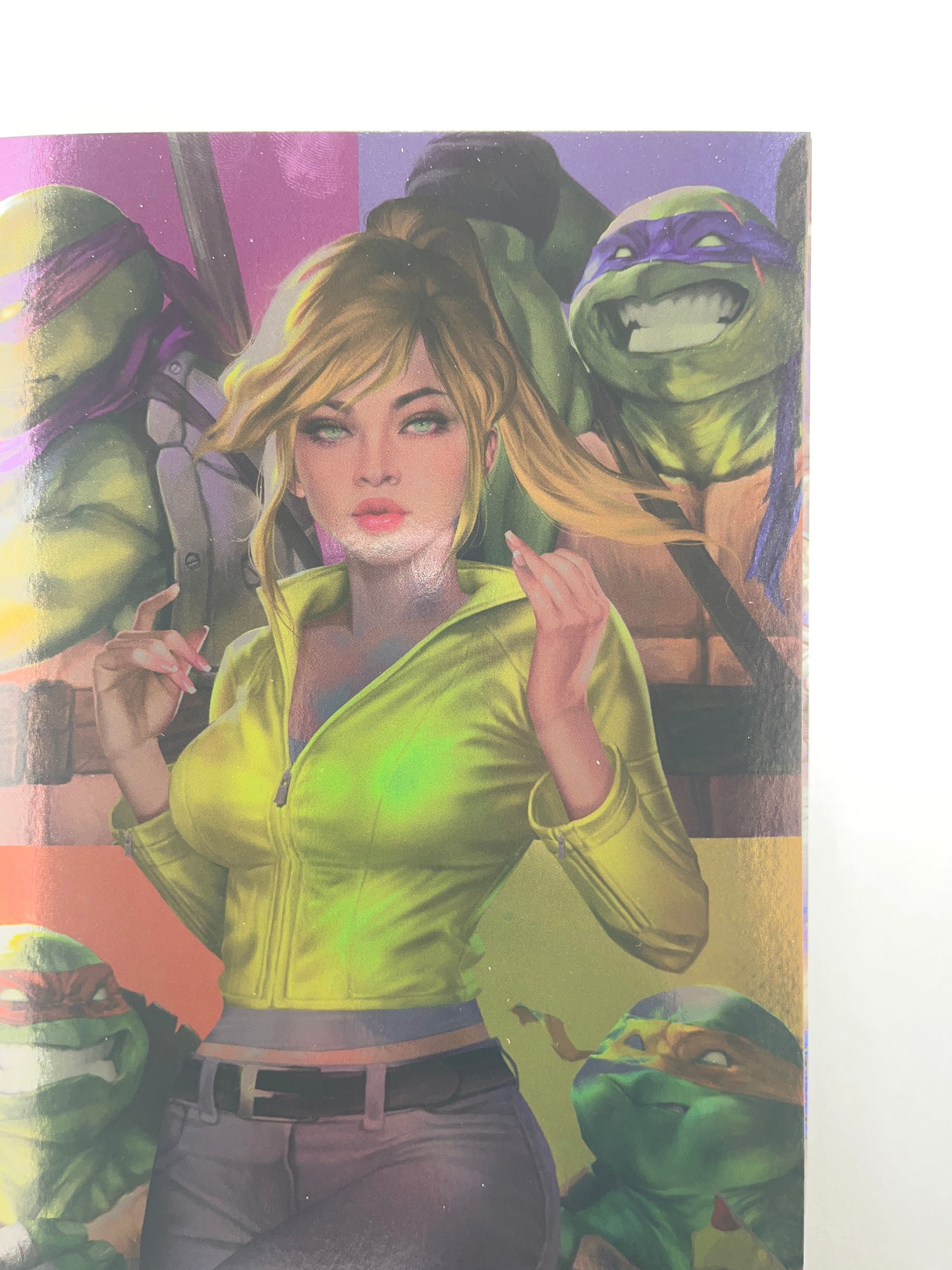 Teenage Mutant Ninja Turtles #14 Big Dex Comics Josh Burns Foil Virgin Variant (Jan 2026)