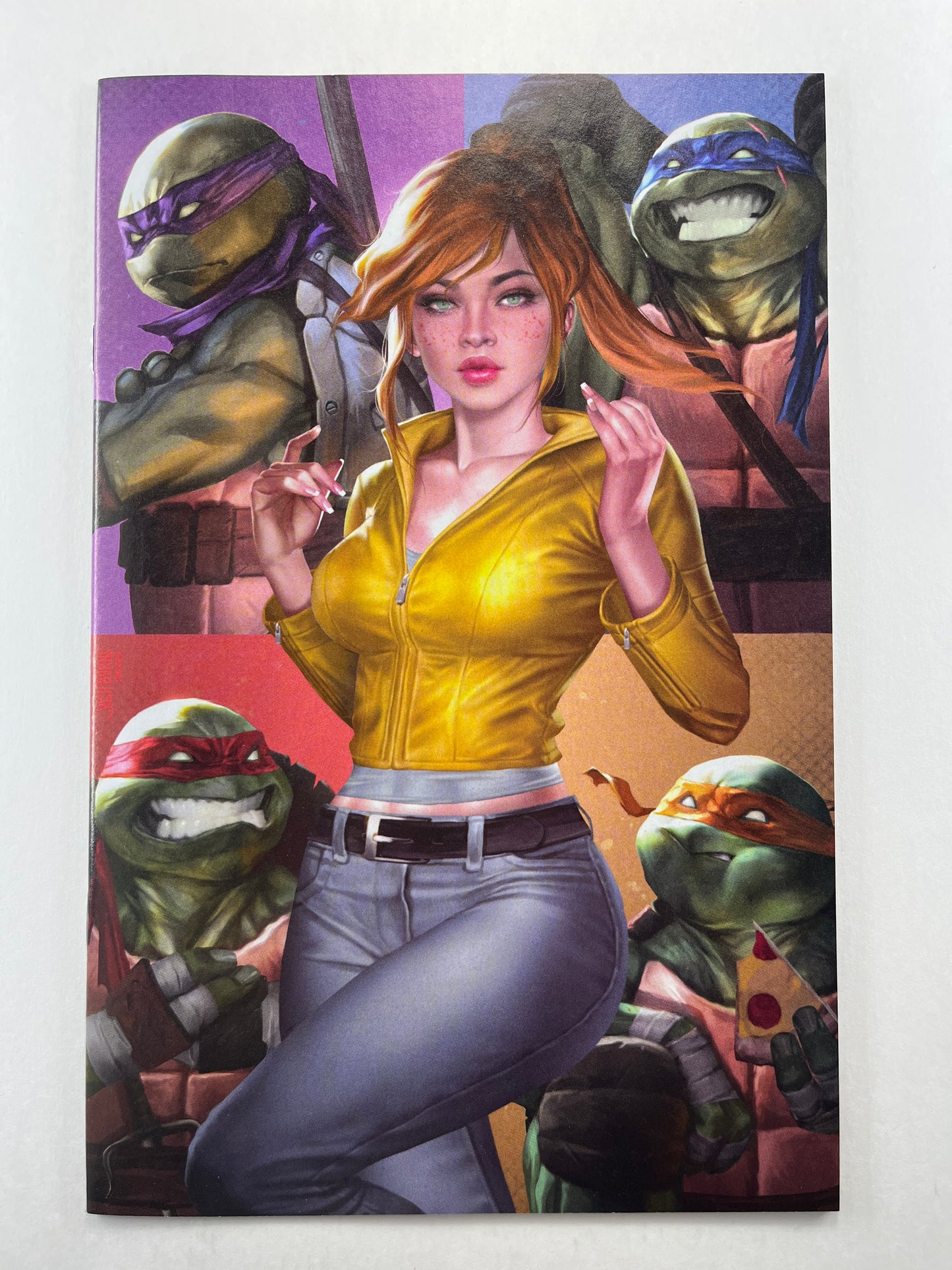 Teenage Mutant Ninja Turtles #14 Big Dex Comics Josh Burns Virgin Variant (Jan 2026)