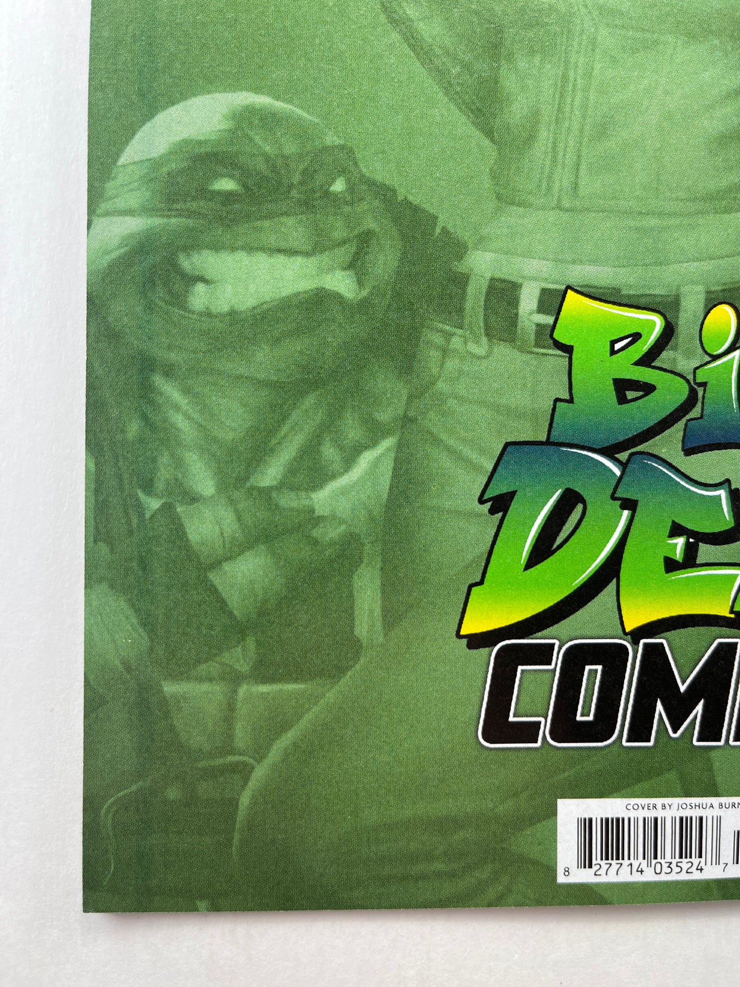 Teenage Mutant Ninja Turtles #14 Big Dex Comics Josh Burns Virgin Variant (Jan 2026)