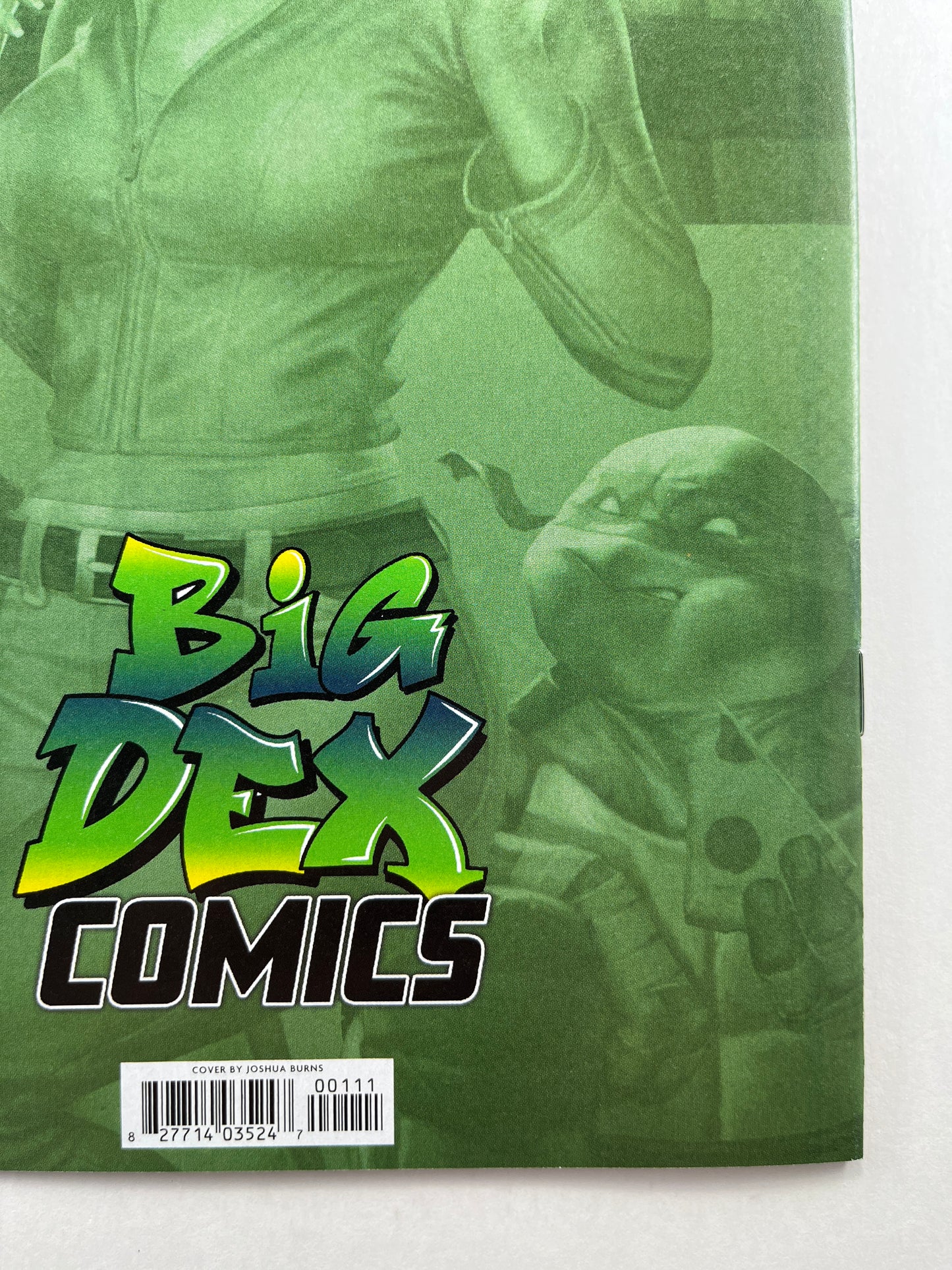 Teenage Mutant Ninja Turtles #14 Big Dex Comics Josh Burns Virgin Variant (Jan 2026)