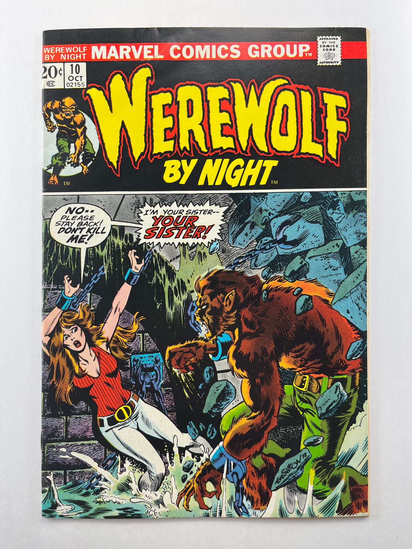Werewolf by Night #10 (Oct 1973)