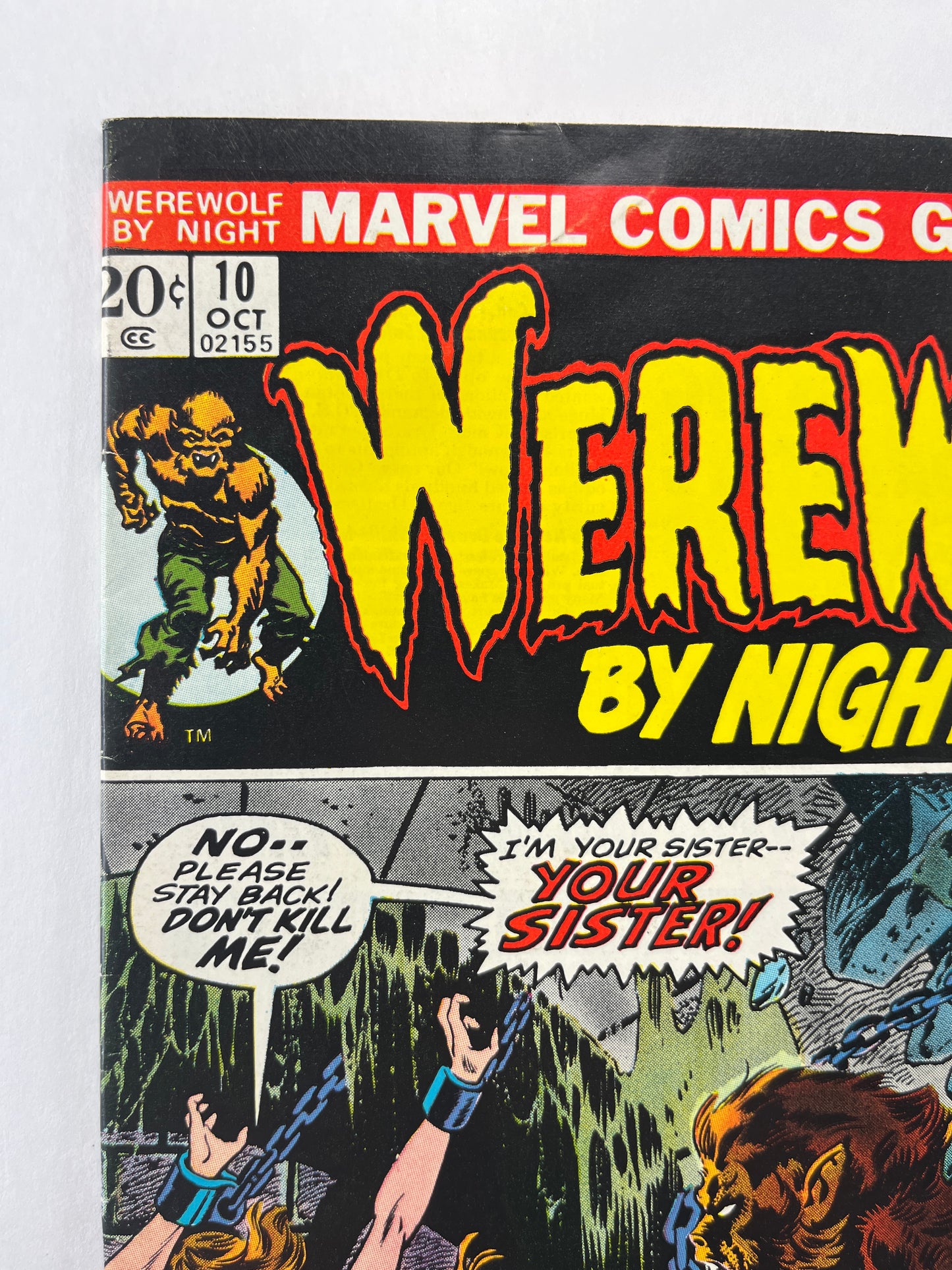 Werewolf by Night #10 (Oct 1973)