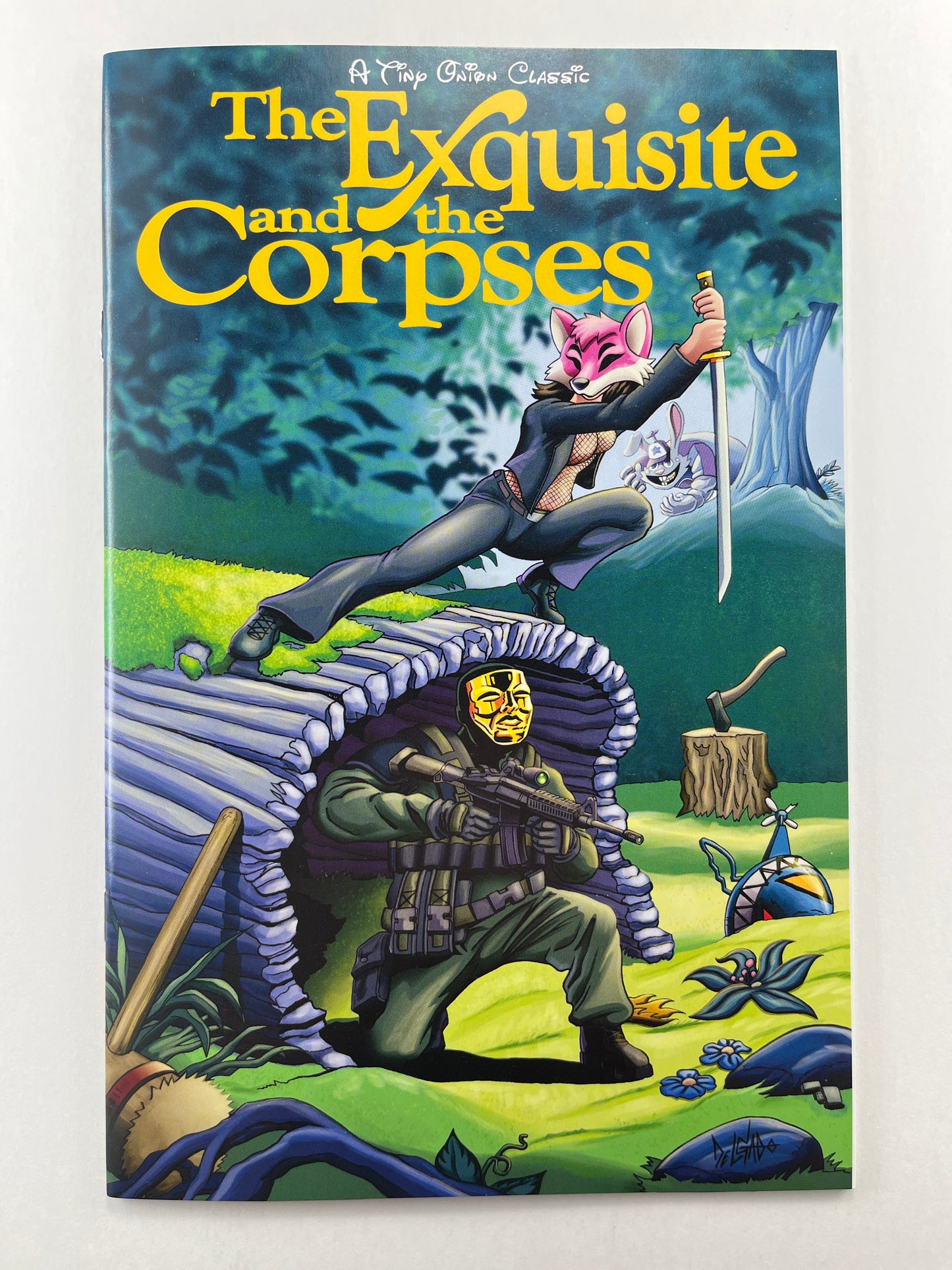 Exquisite Corpses #11 Too Many Comics/Mikey Conrad/Kevin Delgado MegaCon 2026 The Fox & the Hound Homage Variant (Mar 2026)