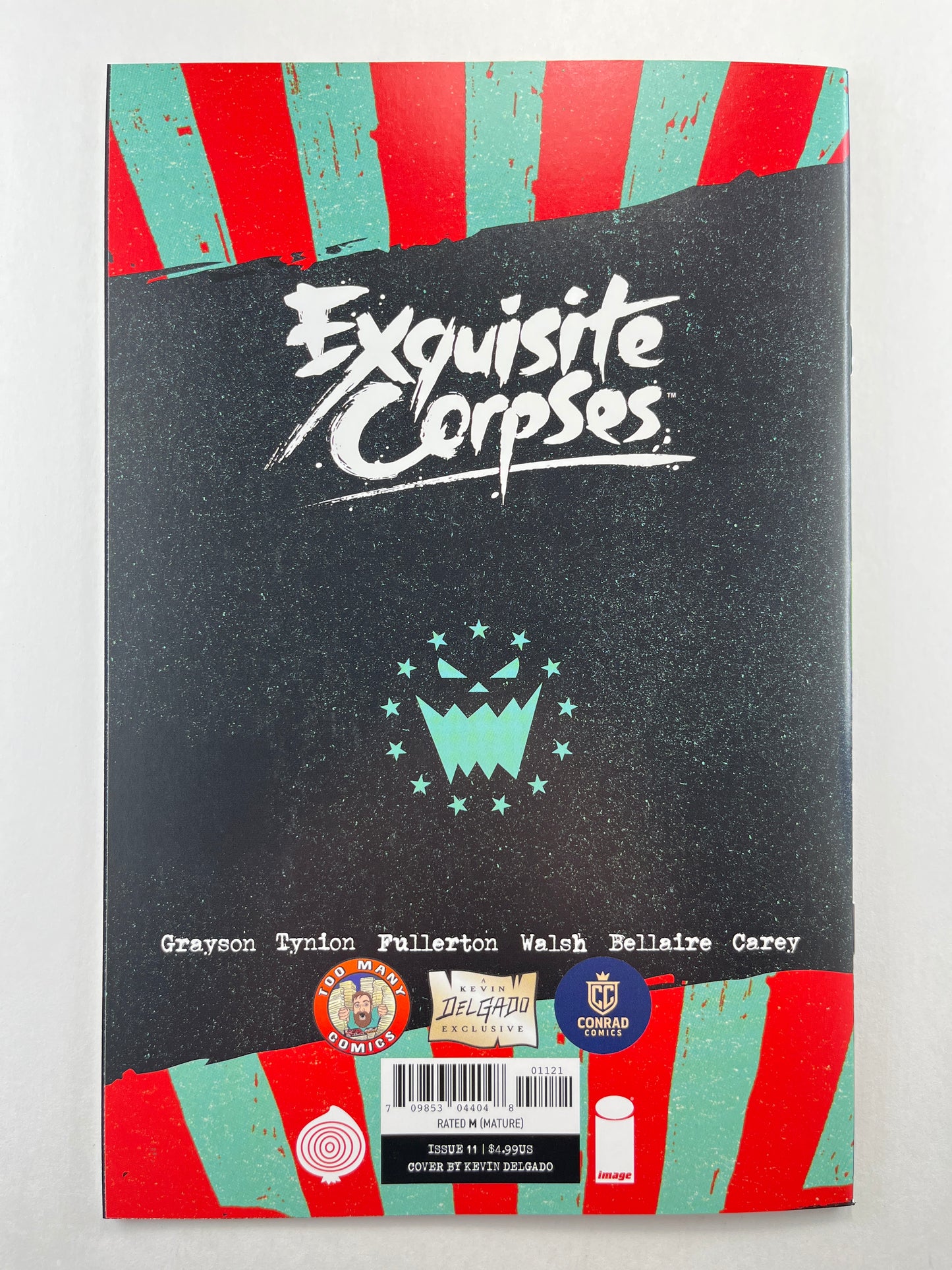 Exquisite Corpses #11 Too Many Comics/Mikey Conrad/Kevin Delgado MegaCon 2026 The Fox & the Hound Homage Variant (Mar 2026)