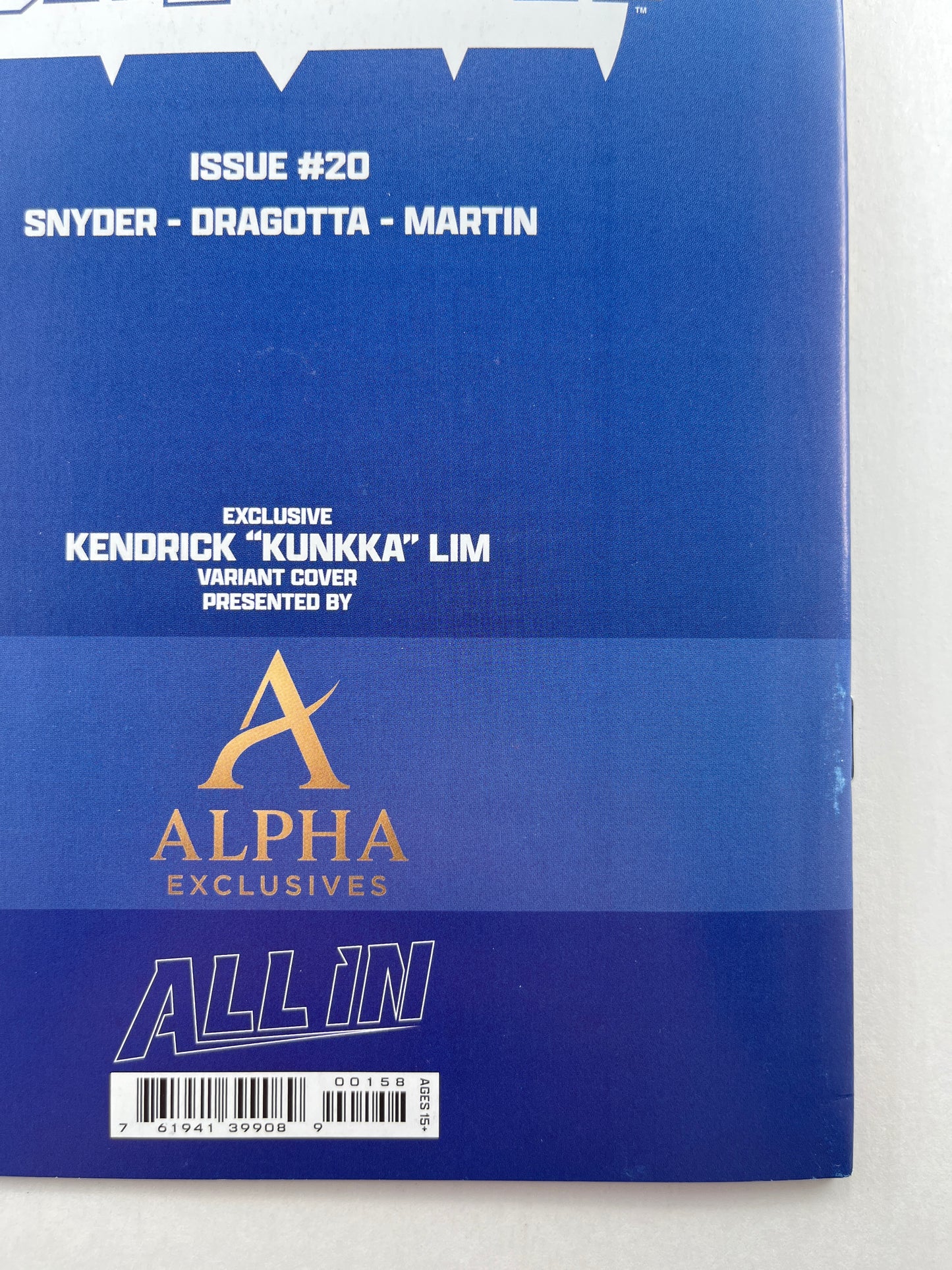 Absolute Batman #20 Dark Lord Collections/Unknown Comics Kendrick 'Kunkka' Lim Virgin Variant (May 2026)