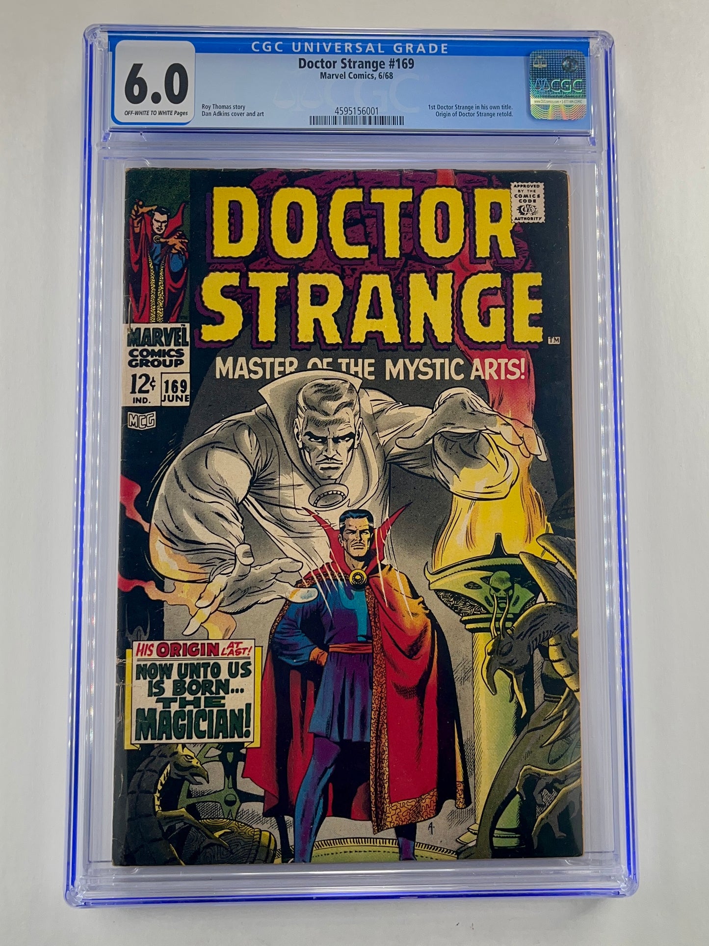 Doctor Strange #169 CGC 6.0 (Jun 1968)