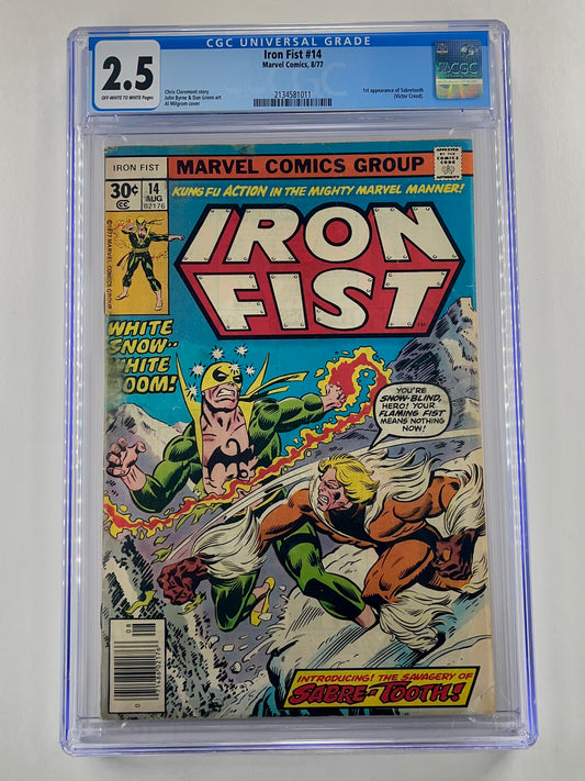 Iron Fist #14 CGC 2.5 (Aug 1977)