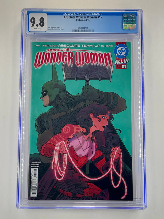 Absolute Wonder Woman #15 CGC 9.8 (Dec 2025)