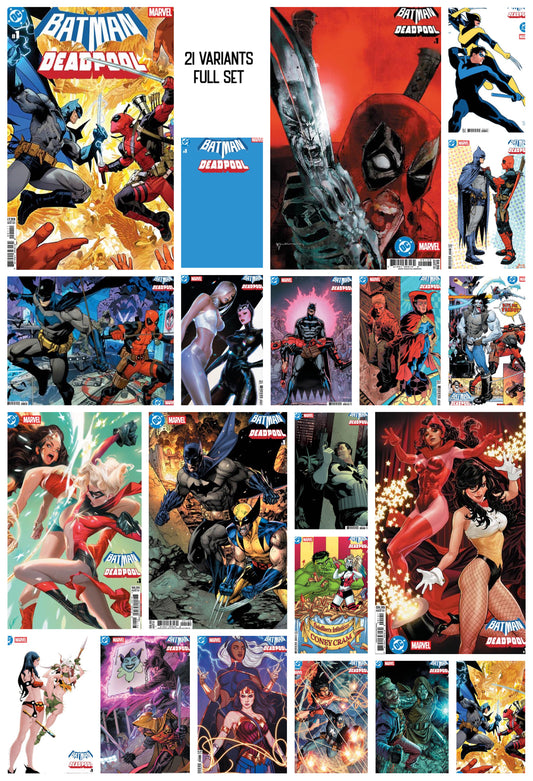 DC/MARVEL:  BATMAN/DEADPOOL #1  21 ISSUE BUNDLE MORE THAN 20% OFF COVER PRICE(Limit 2 Per Cover) (rel:09/17) (Copy)